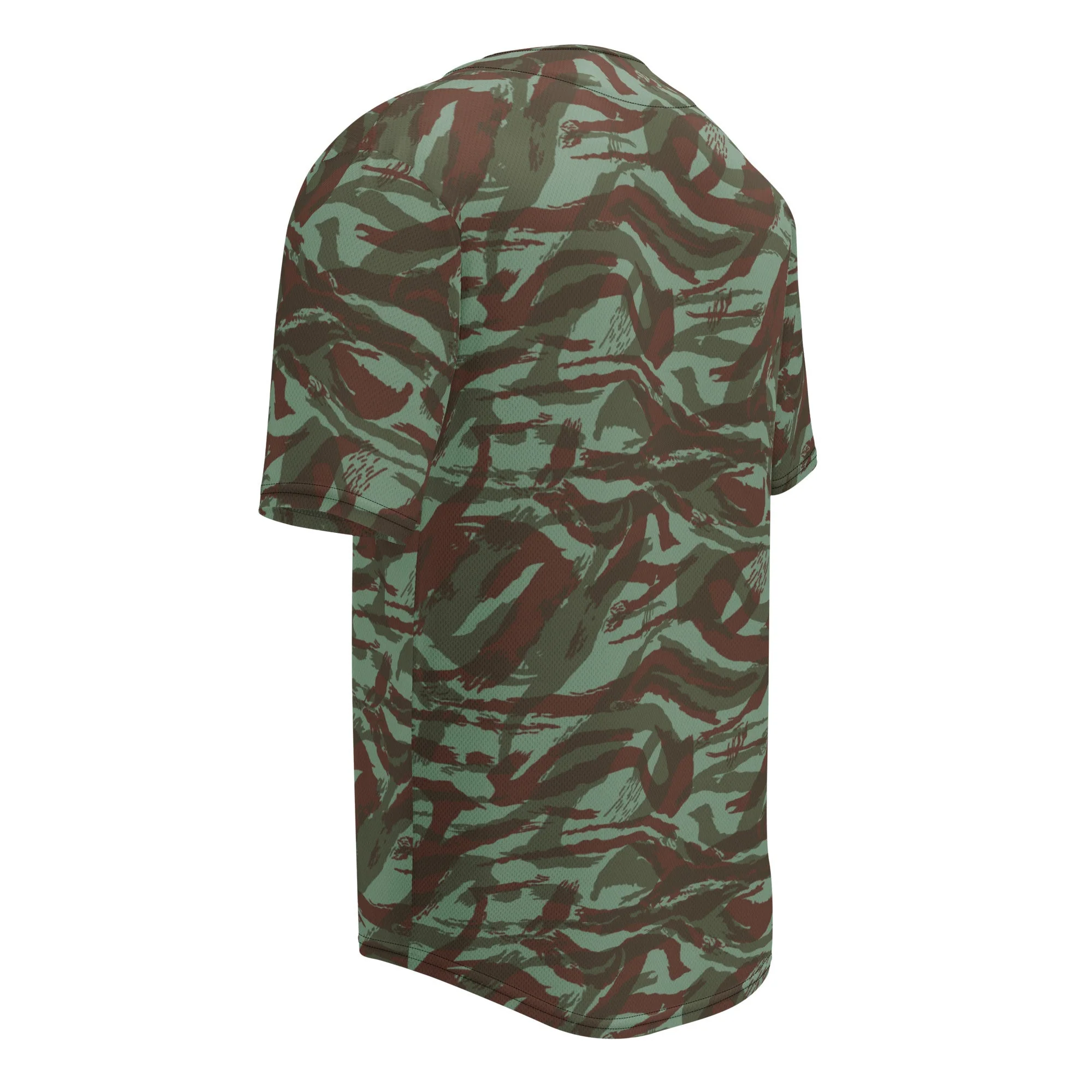 French Lizard Foreign Legion CAMO Unisex Baseball Jersey - Image 6