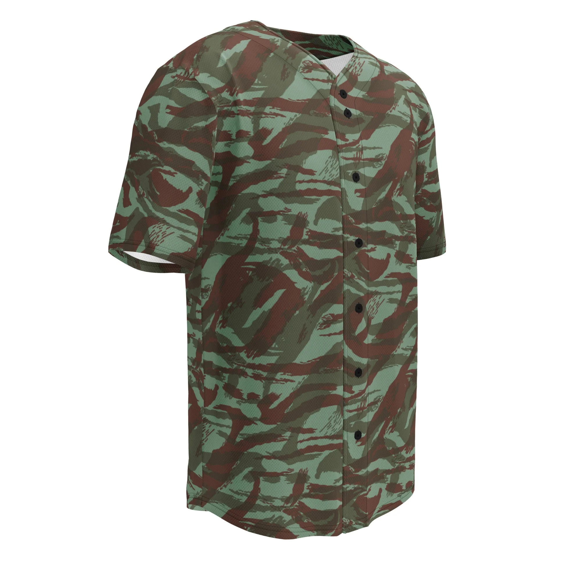 French Lizard Foreign Legion CAMO Unisex Baseball Jersey - Image 7