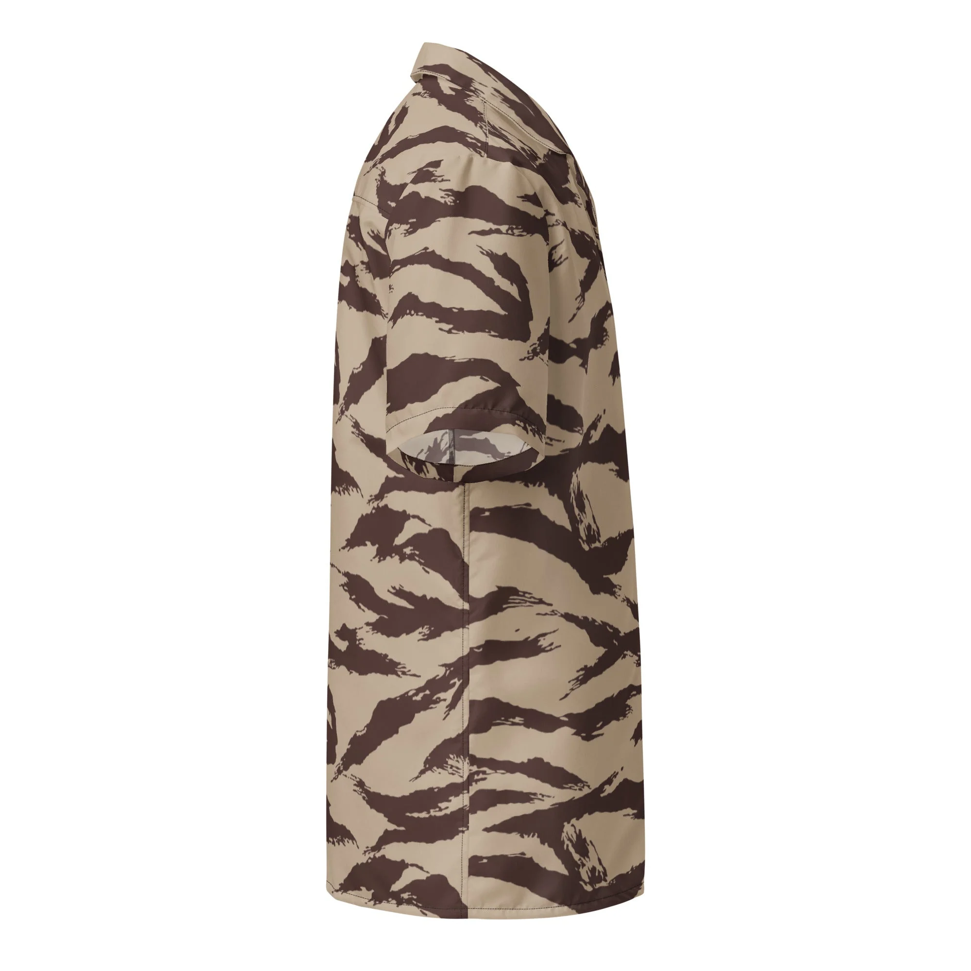 Moroccan Lizard Desert CAMO Unisex Short-Sleeve Button Shirt - Image 8