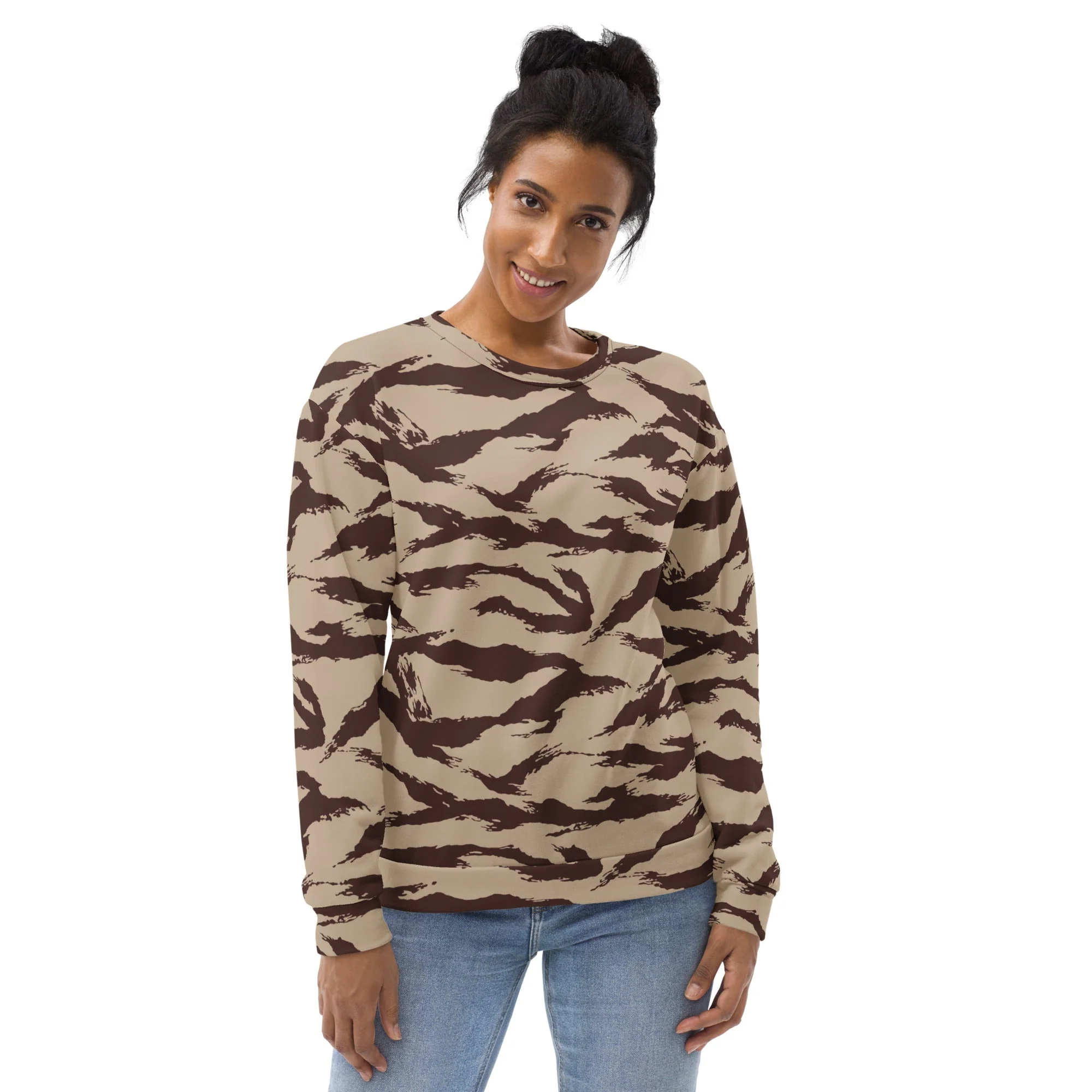 Moroccan Lizard Desert CAMO Unisex Sweatshirt - Image 8