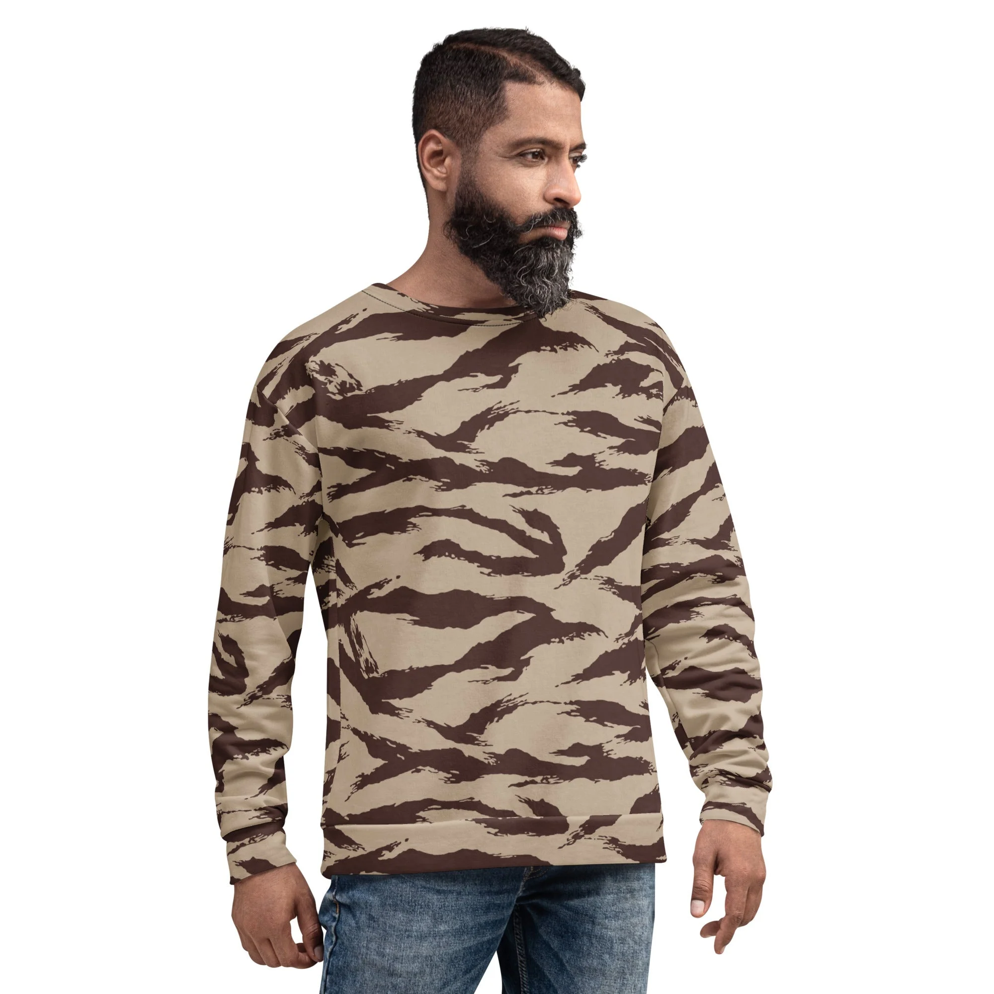 Moroccan Lizard Desert CAMO Unisex Sweatshirt - Image 9