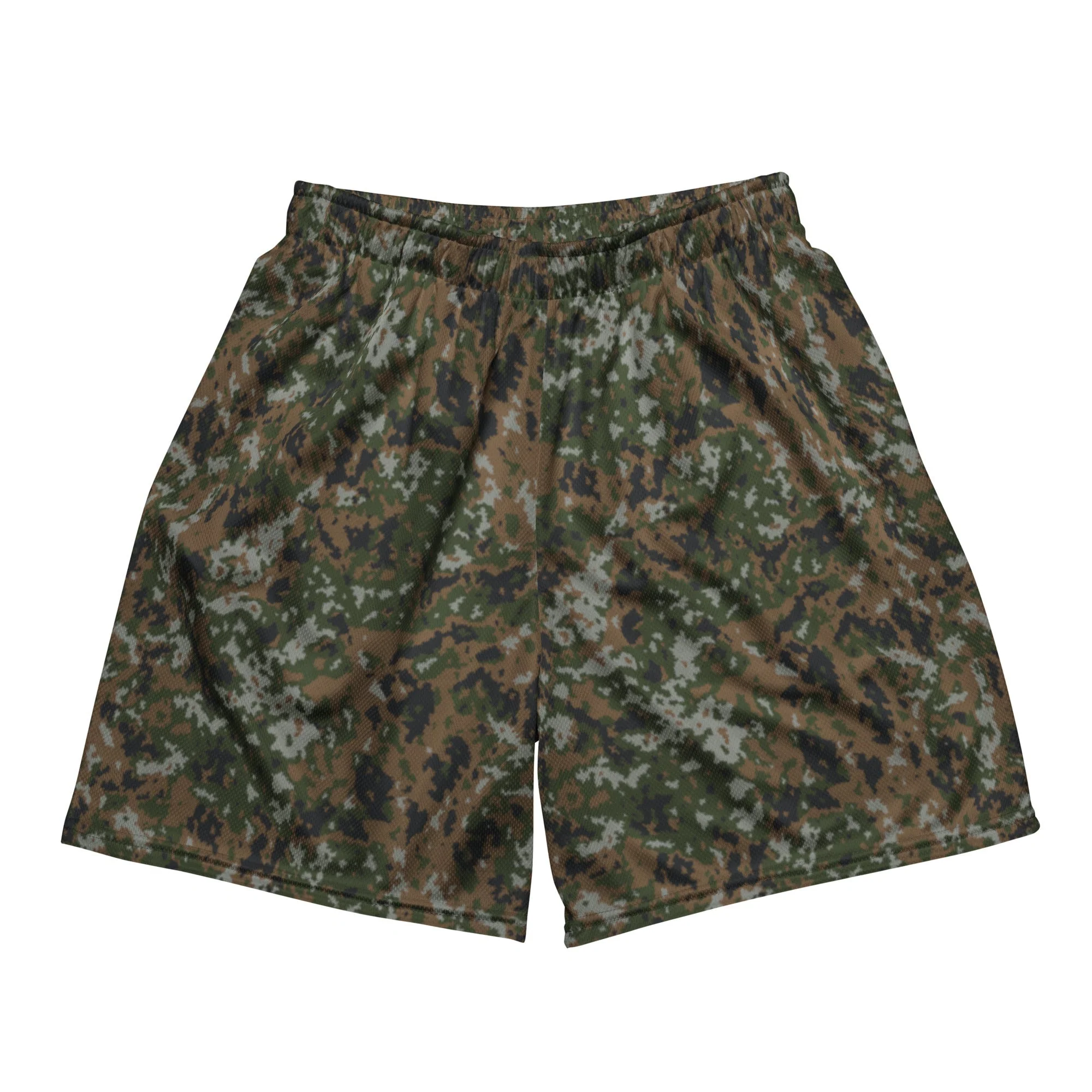 Luxembourg Waldtarndruck CAMO Unisex Mesh Shorts