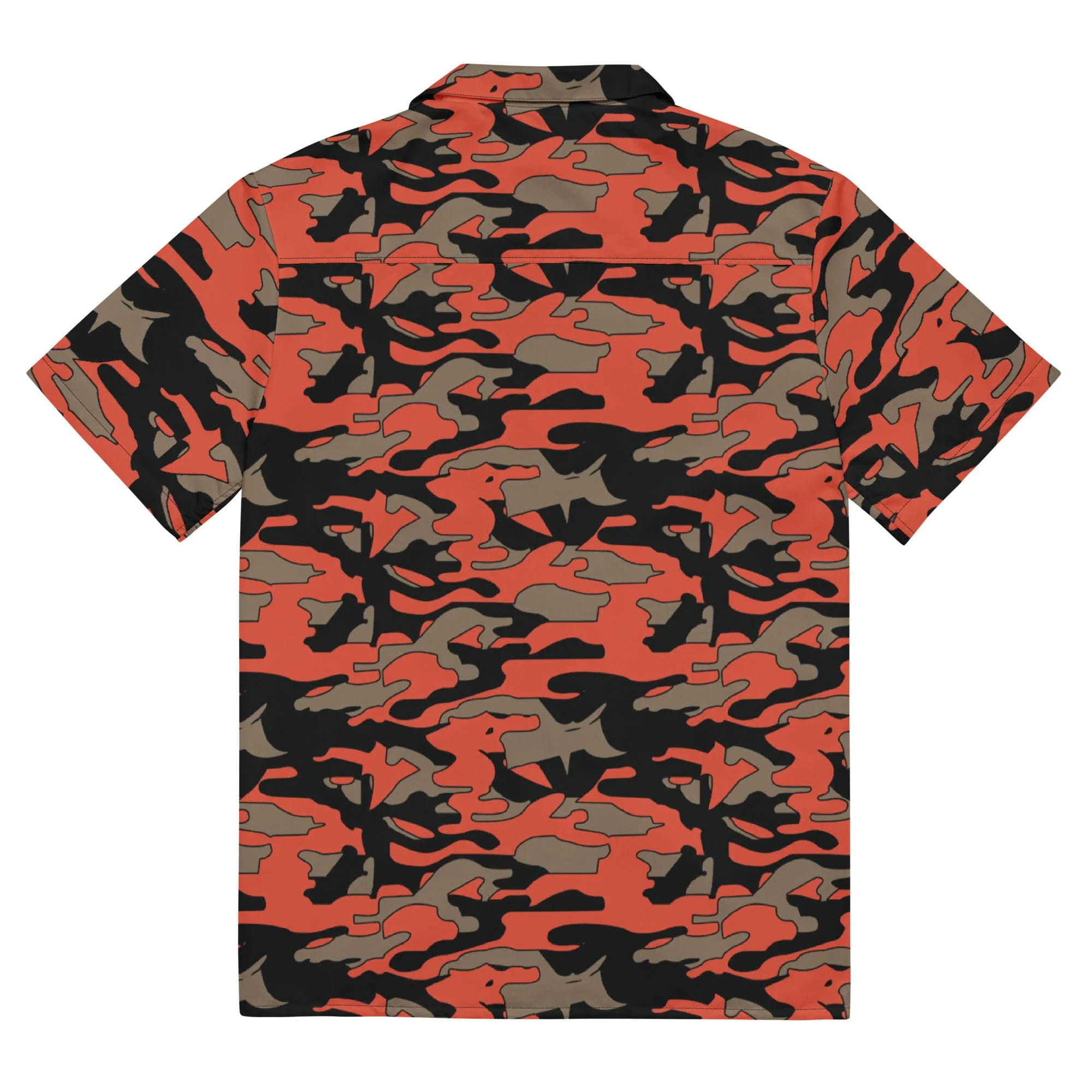 Malaysian BOMBA Firefighter CAMO Unisex Short-Sleeve Button Shirt - Image 12