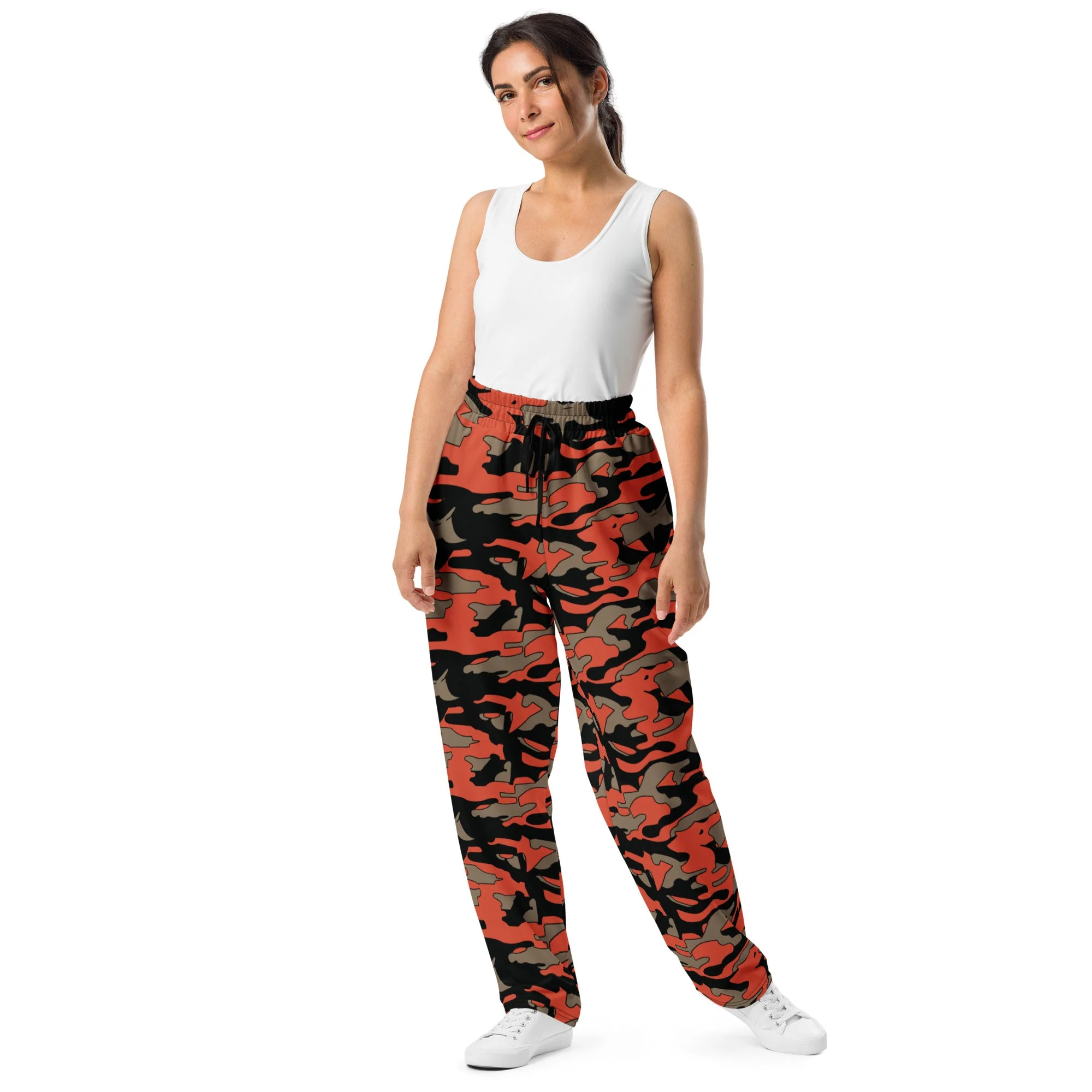 Malaysian BOMBA Firefighter CAMO Unisex Wide-Leg Joggers - Image 6