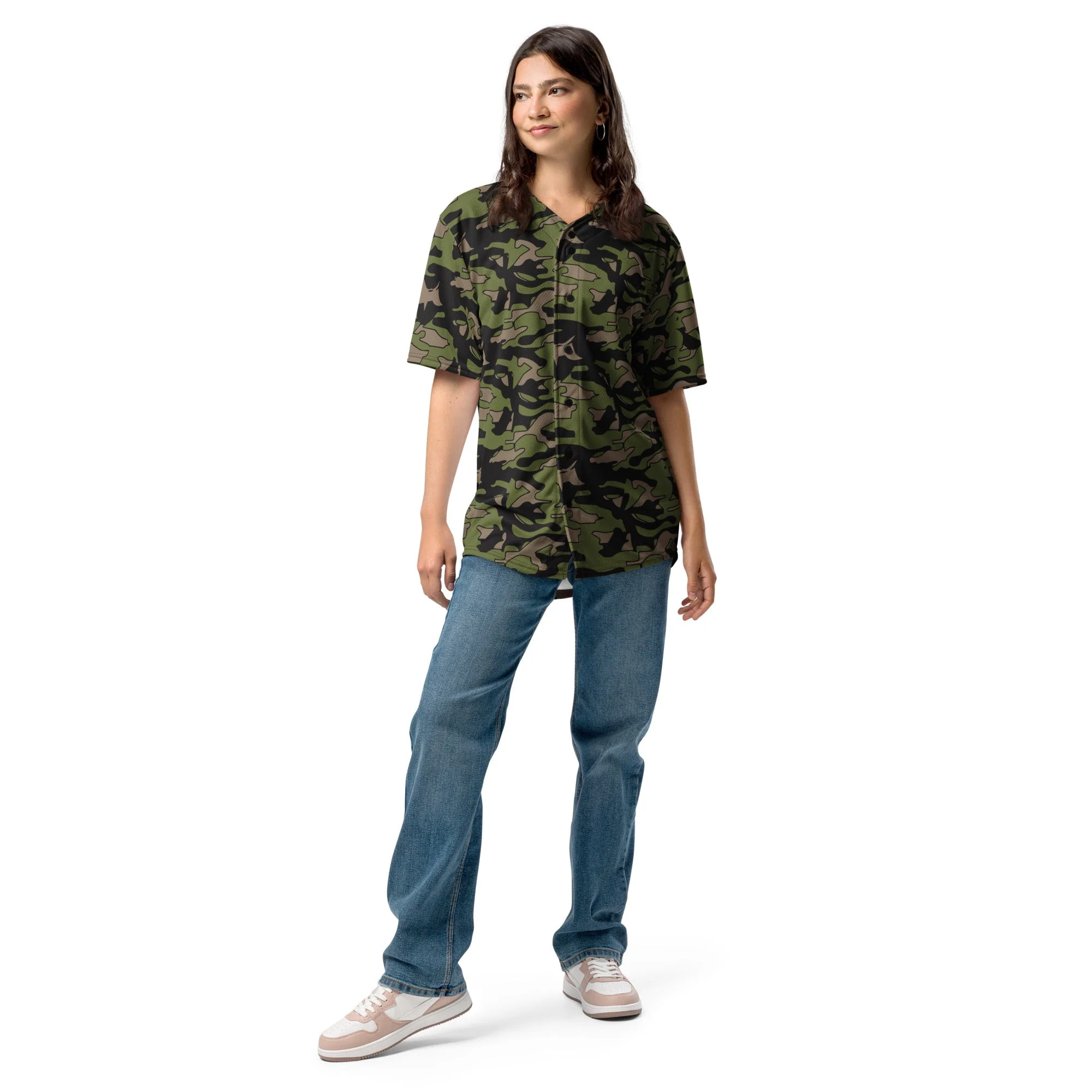 Malaysian BOMBA Subdued CAMO Unisex Baseball Jersey - Image 10