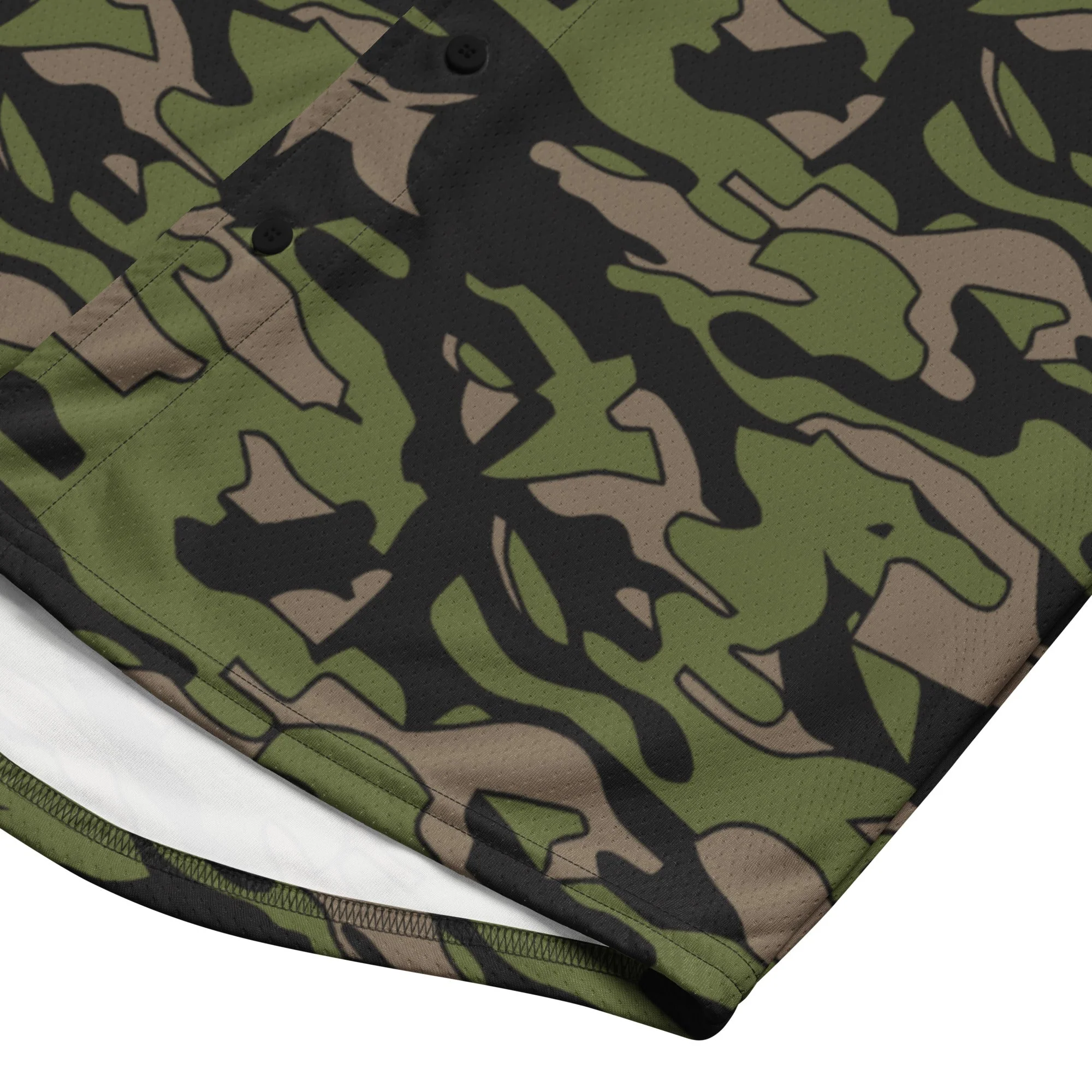 Malaysian BOMBA Subdued CAMO Unisex Baseball Jersey - Image 11