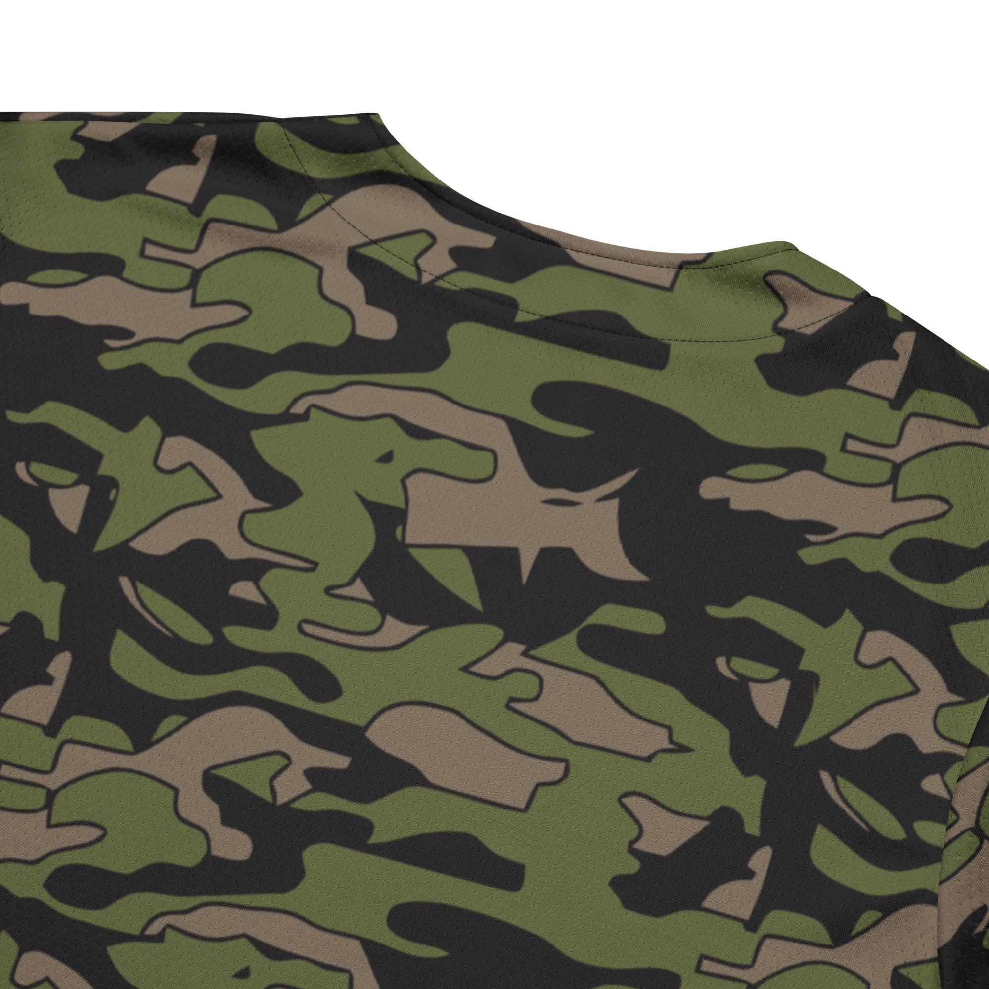Malaysian BOMBA Subdued CAMO Unisex Baseball Jersey - Image 5