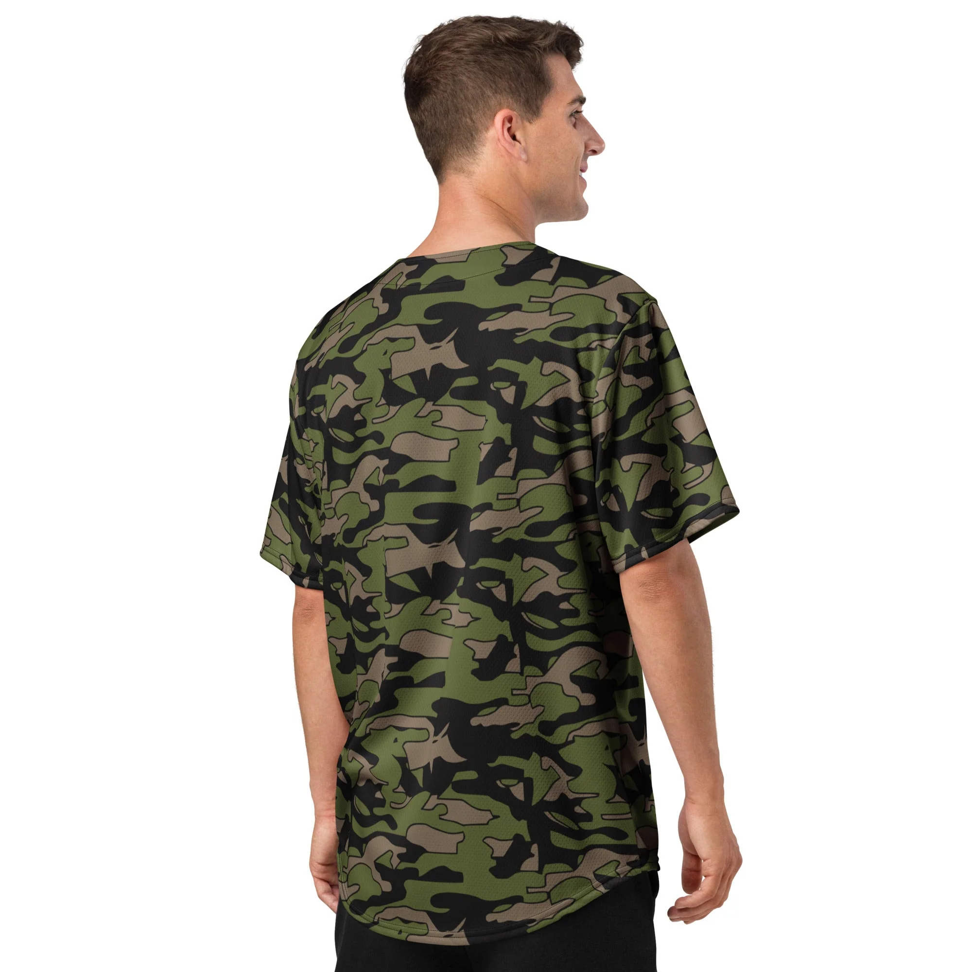 Malaysian BOMBA Subdued CAMO Unisex Baseball Jersey - Image 8