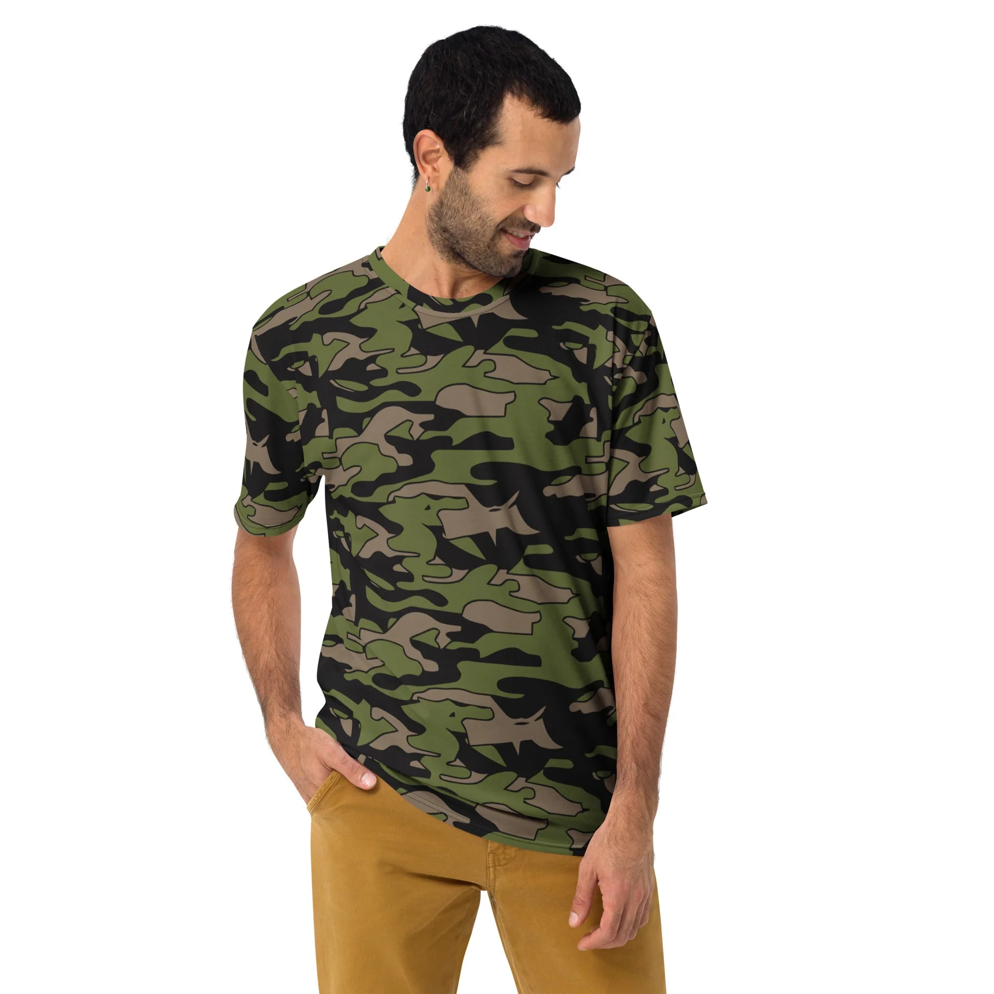 Malaysian BOMBA Subdued CAMO Mens T-Shirt - Image 2