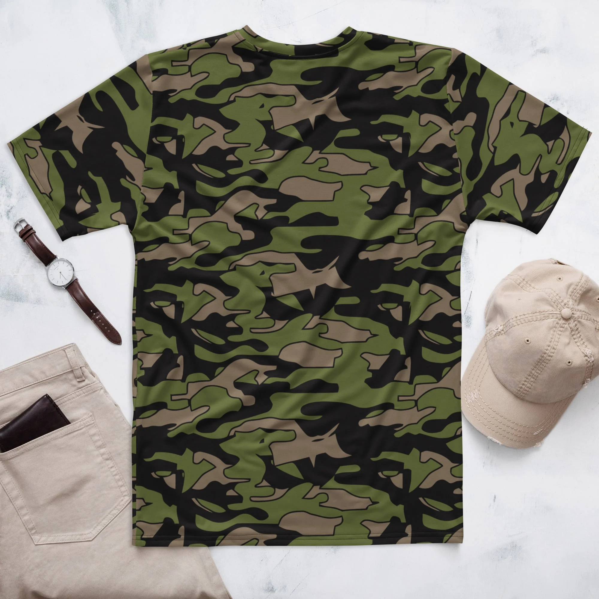 Malaysian BOMBA Subdued CAMO Mens T-Shirt - Image 4