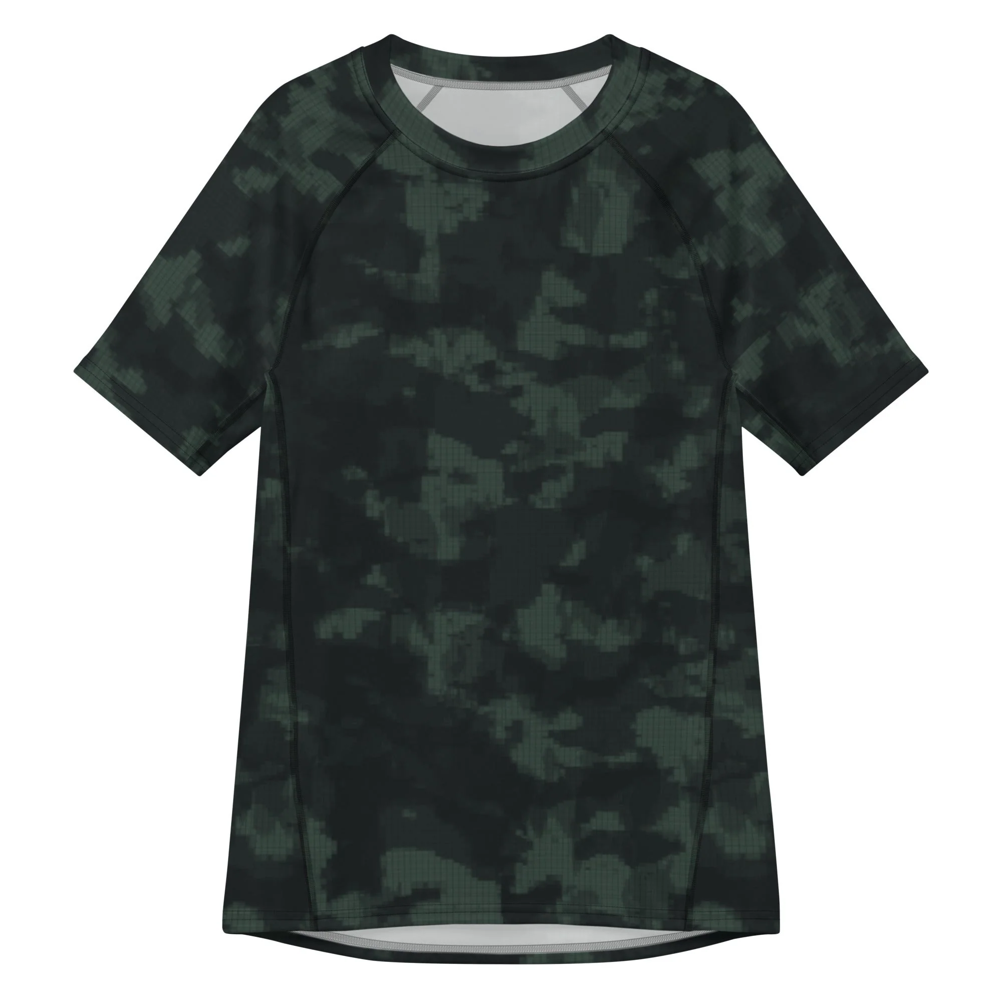 Metal Gear Solid (MGS) Night Desert CAMO Mens Short-Sleeve Rash Guard