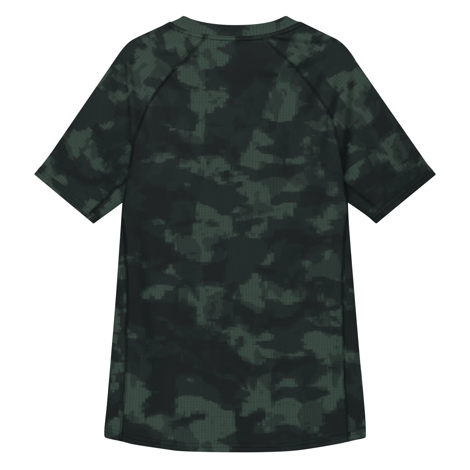 Metal Gear Solid (MGS) Night Desert CAMO Mens Short-Sleeve Rash Guard - Image 2