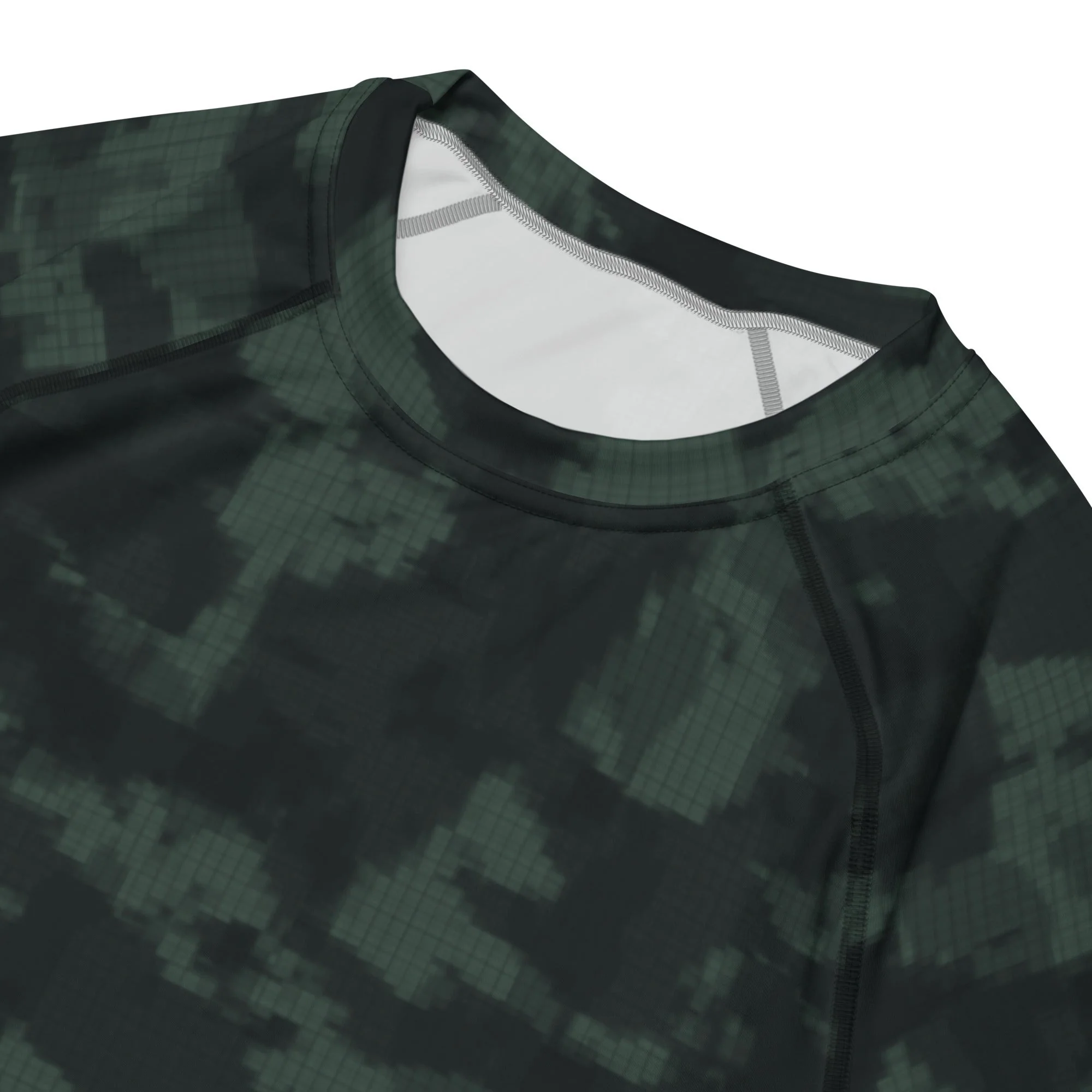 Metal Gear Solid (MGS) Night Desert CAMO Mens Short-Sleeve Rash Guard - Image 8
