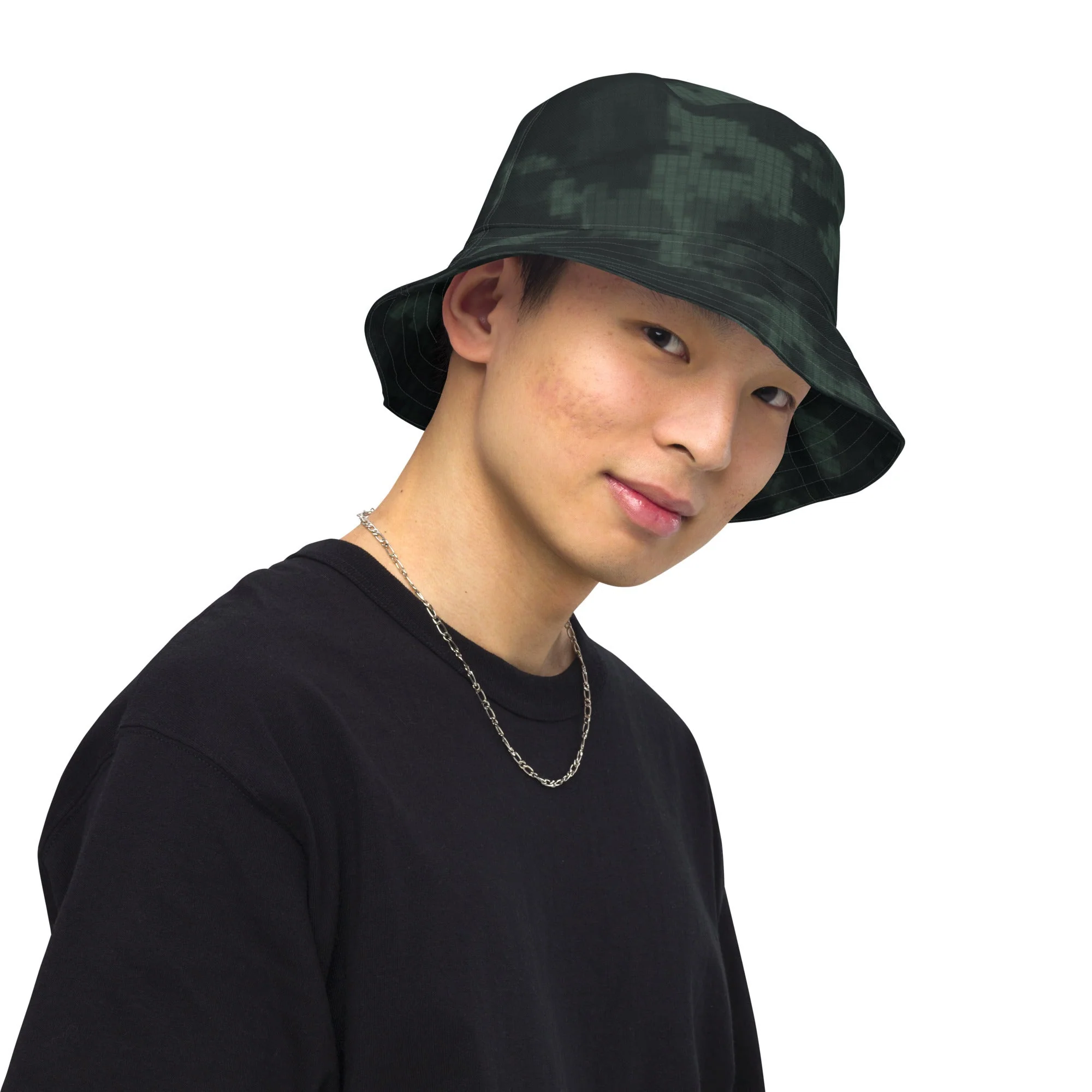 Metal Gear Solid (MGS) Night Desert CAMO Reversible Bucket Hat - Image 9