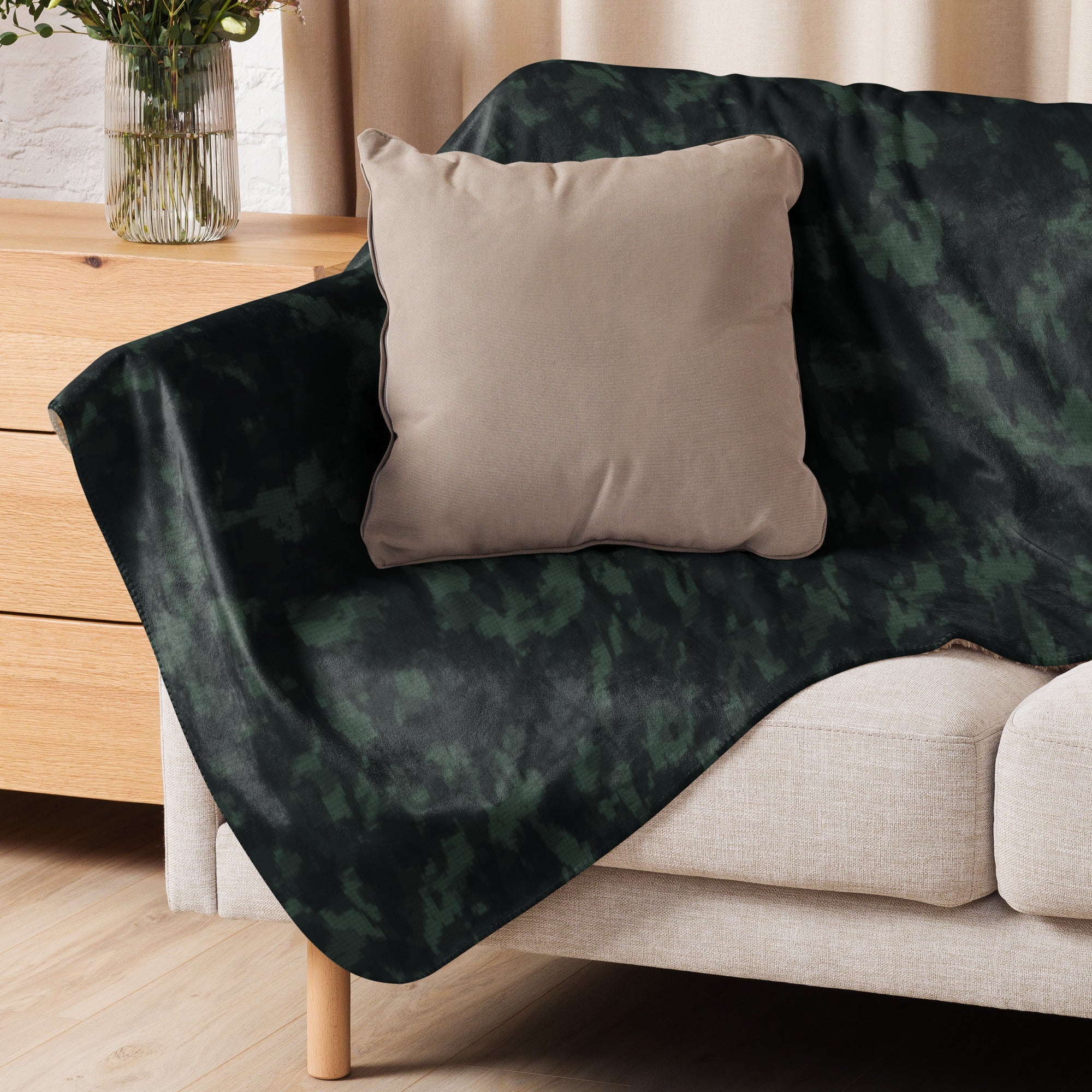 Metal Gear Solid (MGS) Night Desert CAMO Sherpa Blanket - Image 10