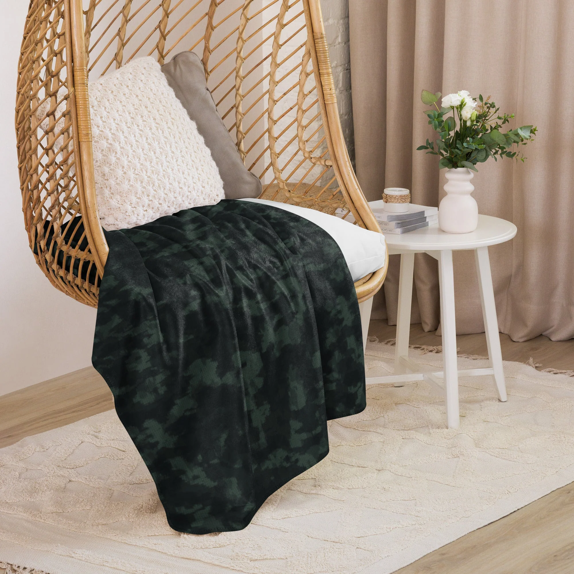Metal Gear Solid (MGS) Night Desert CAMO Sherpa Blanket - Image 9