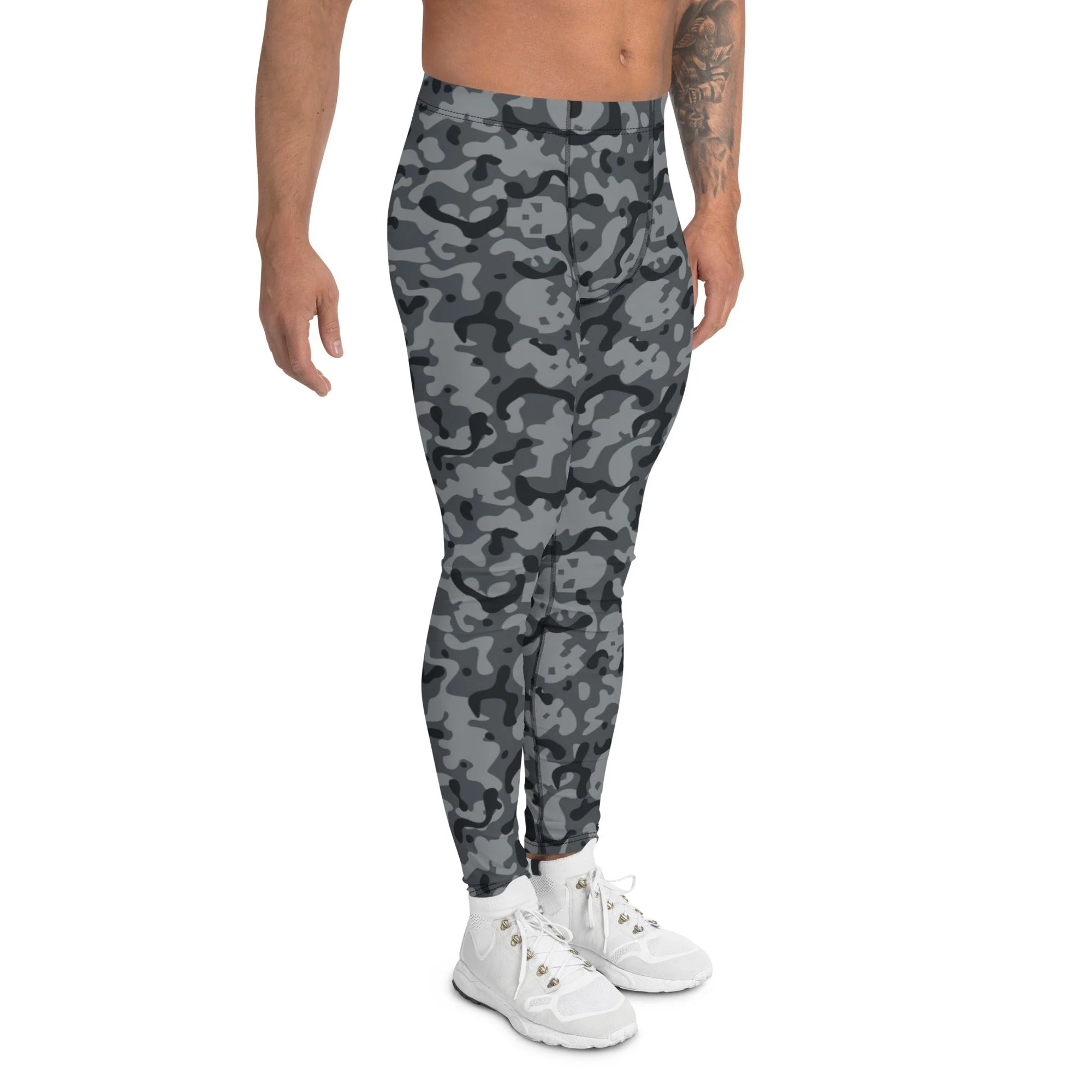 Metal Gear Solid (MGS) Shadow Spirit CAMO Mens Leggings - Image 3