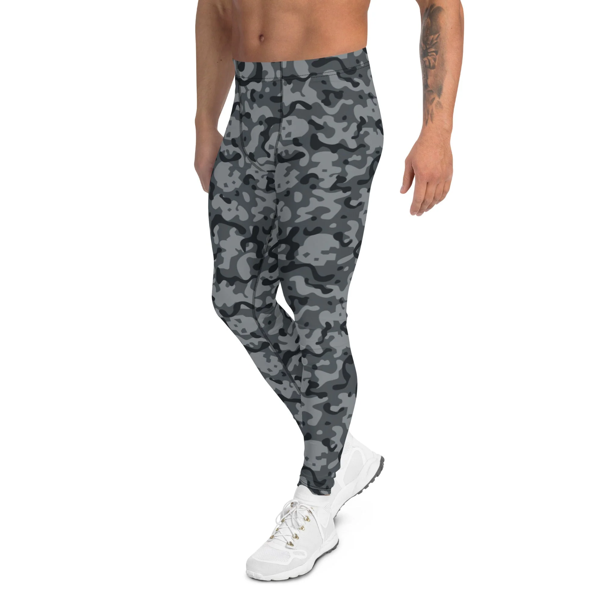 Metal Gear Solid (MGS) Shadow Spirit CAMO Mens Leggings - Image 4