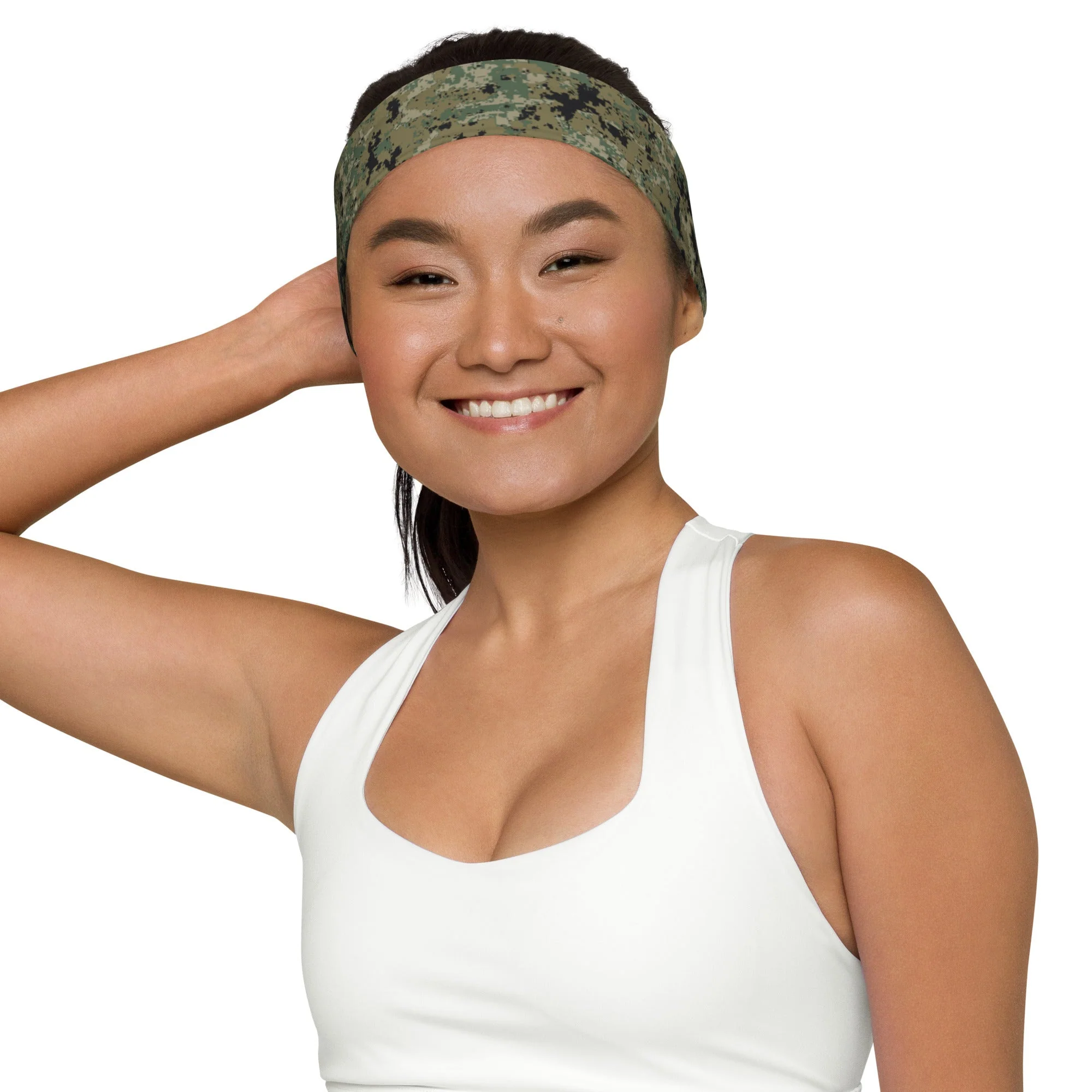 Mexican Army Digital Woodland CAMO Headband - Image 5