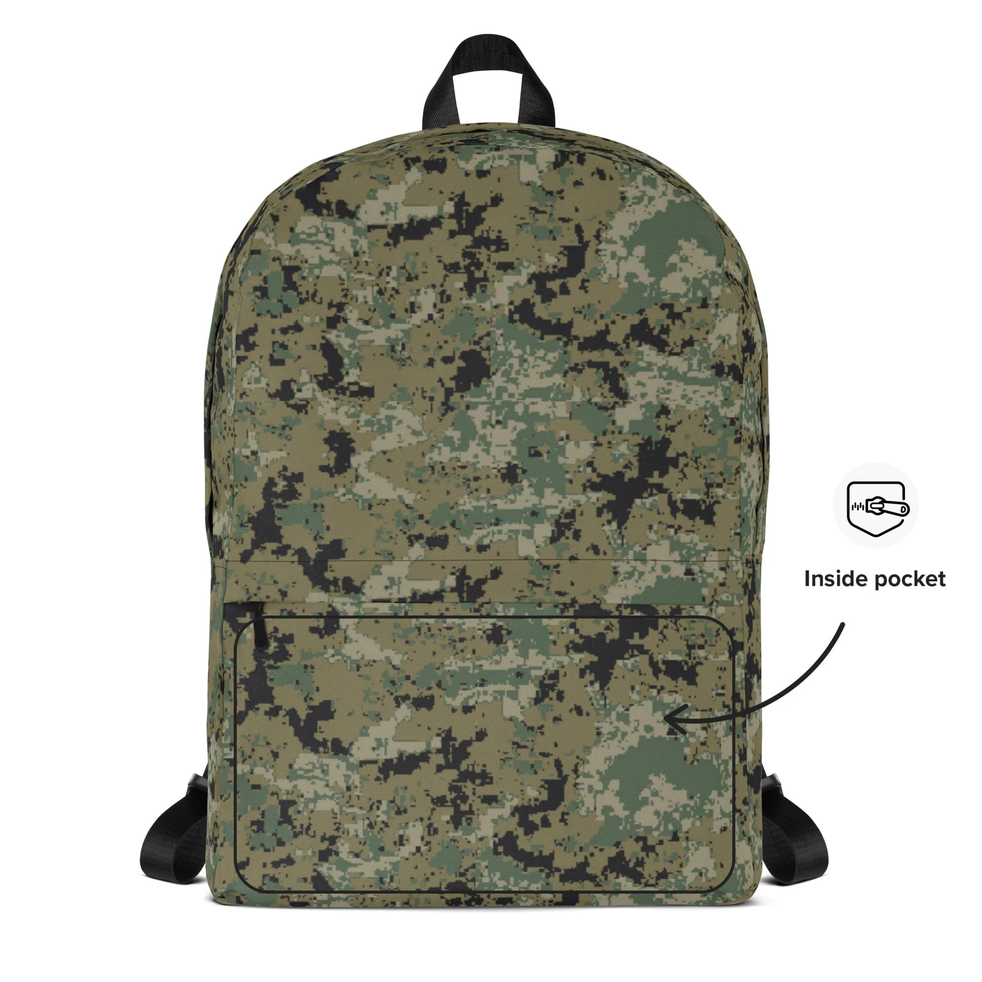 Mexican Army Digital Woodland CAMO Backpack - Image 11