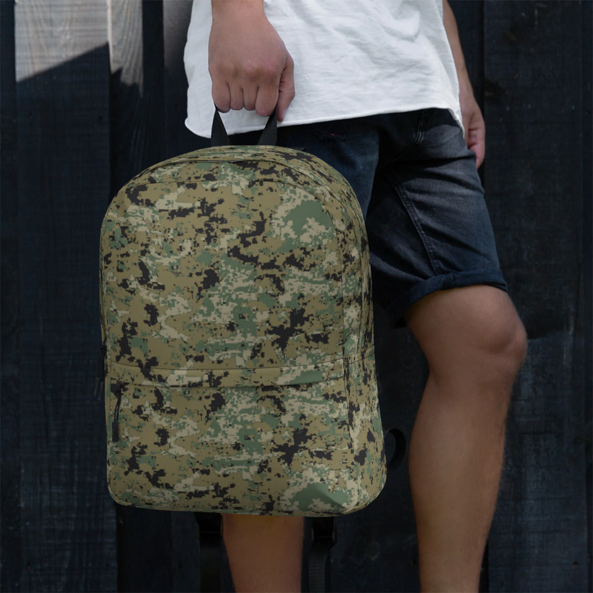 Mexican Army Digital Woodland CAMO Backpack - Image 2