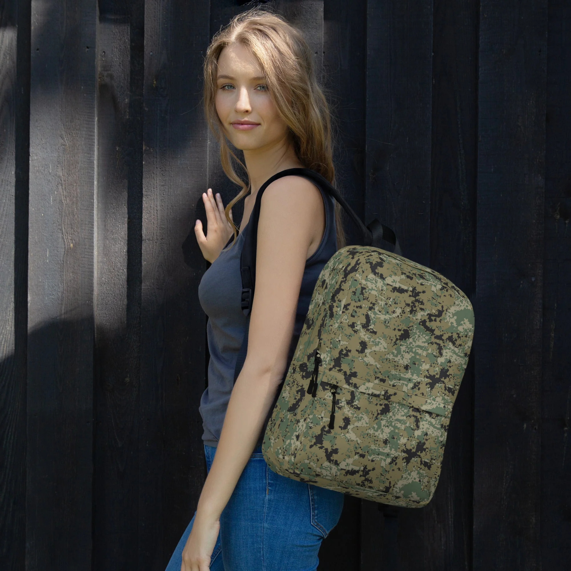 Mexican Army Digital Woodland CAMO Backpack - Image 3