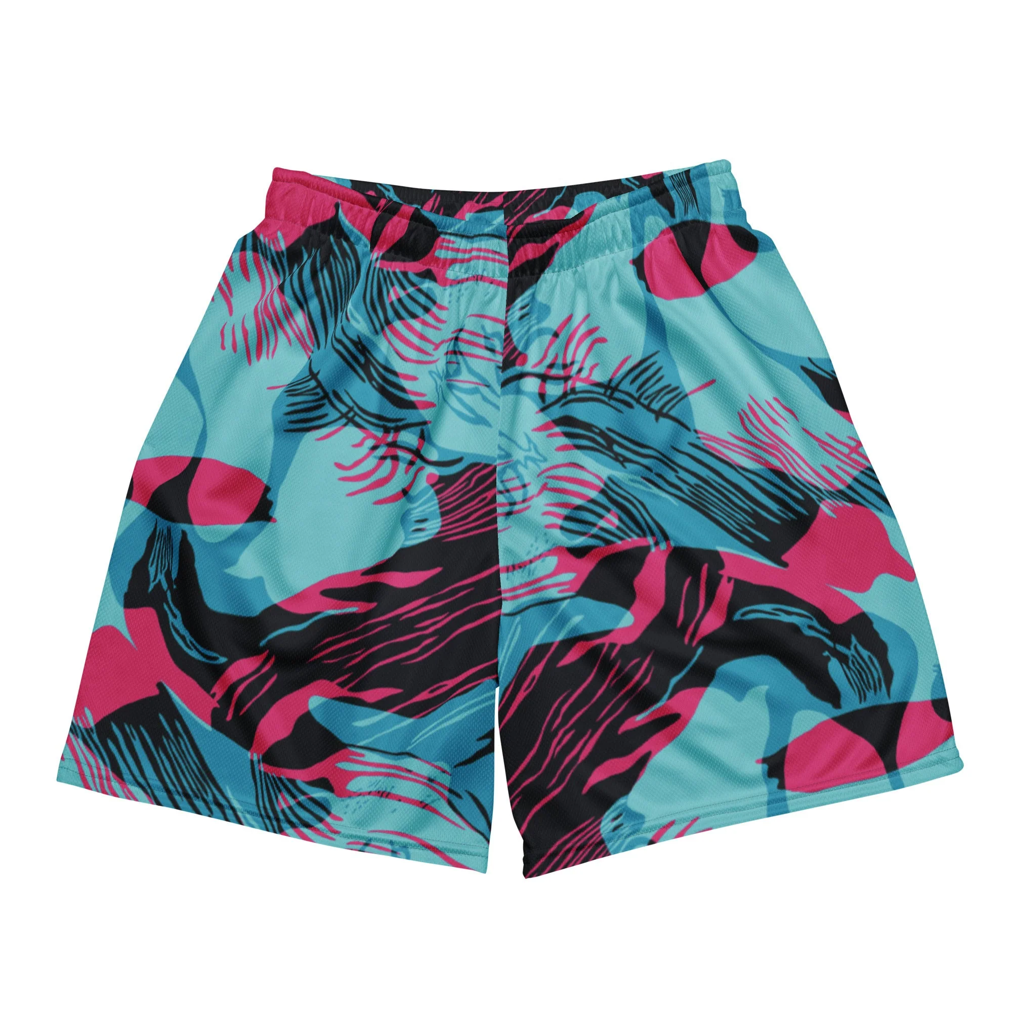 Miami Brushstroke CAMO Unisex Mesh Shorts