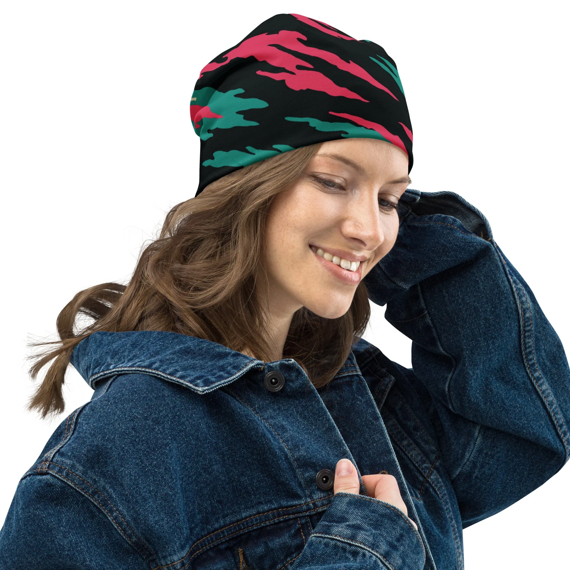 Miami Lizard CAMO Beanie - Image 2
