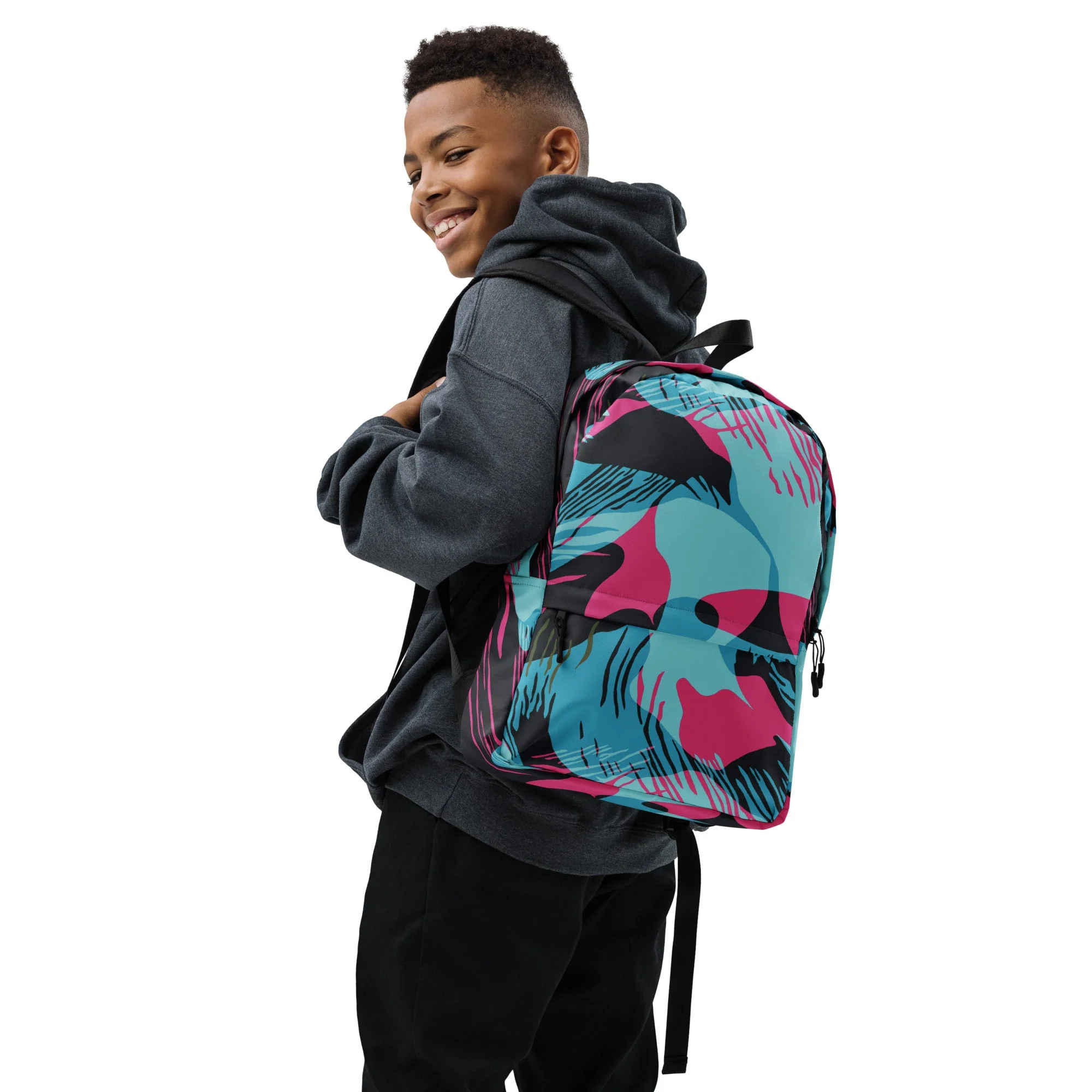 Miami Brushstroke CAMO Backpack - Image 15