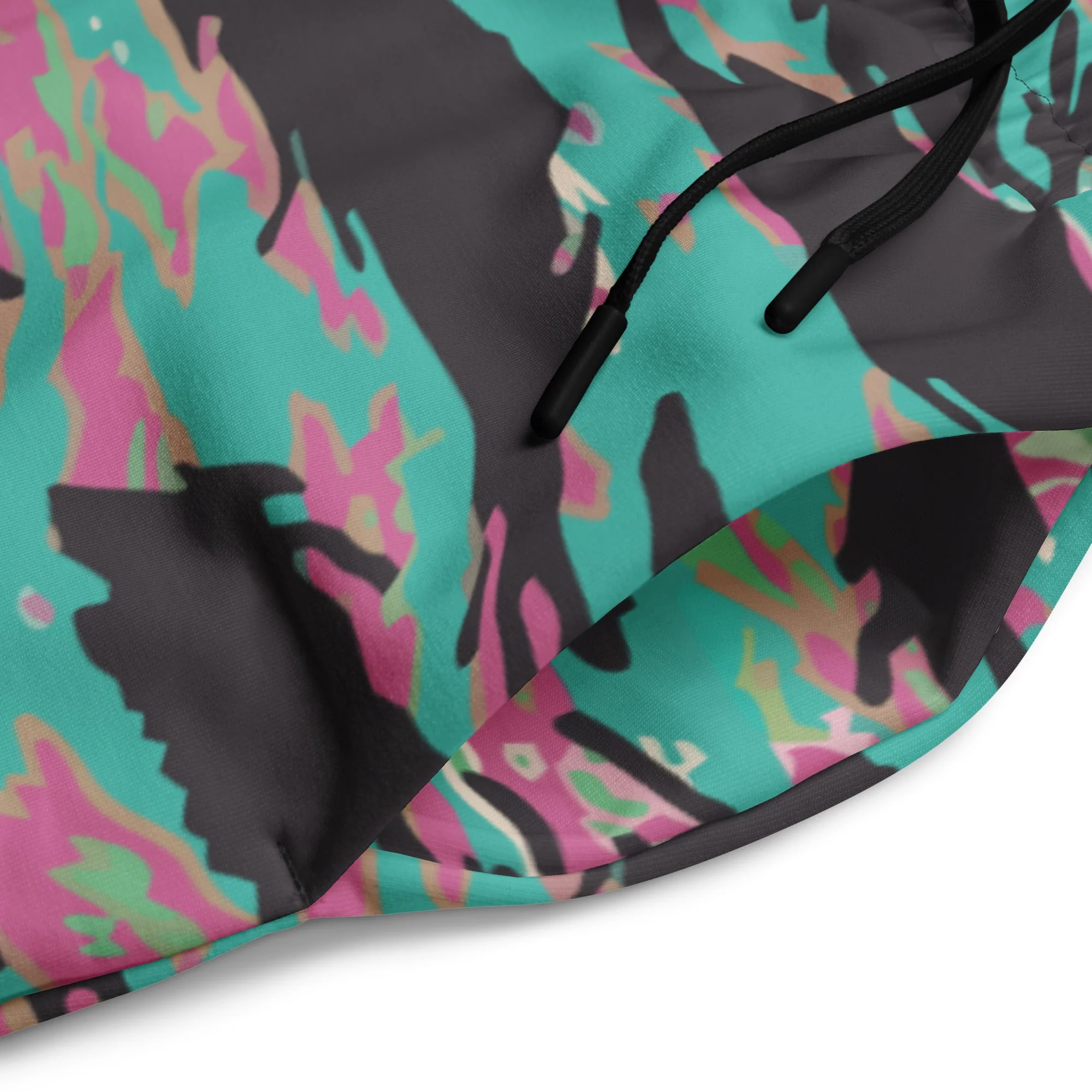 Miami Tiger Stripe CAMO Unisex Wide-Leg Joggers - Image 9