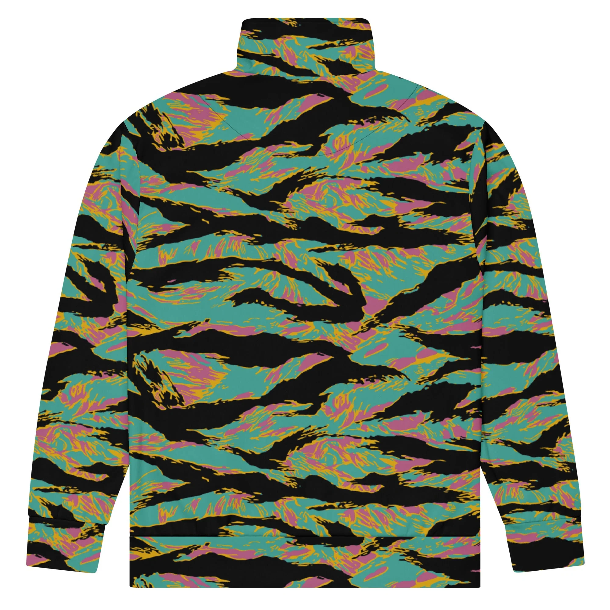 American Tiger Stripe Miami Sunset CAMO Unisex Track Jacket - Image 11