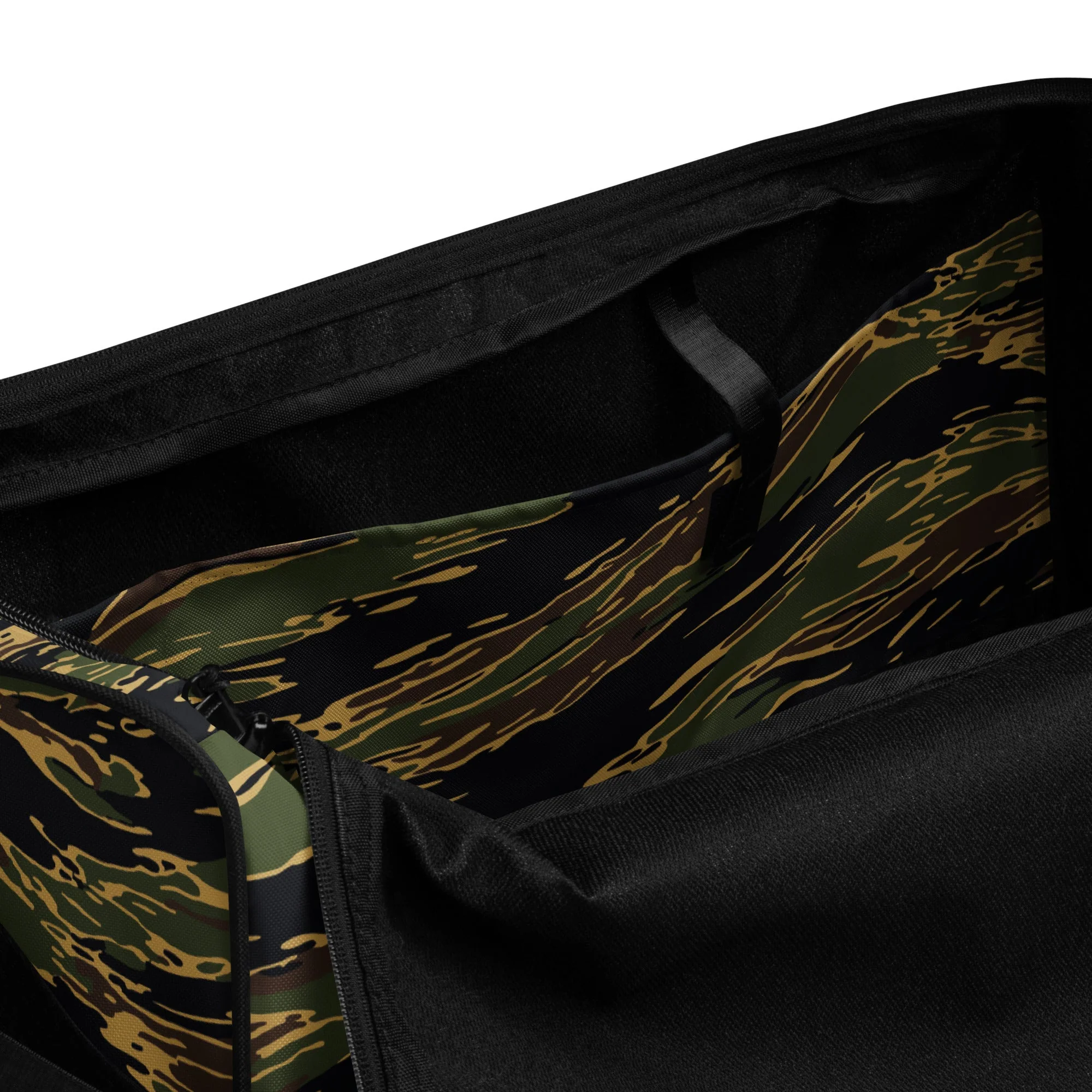 Midnight Fang Tiger Stripe CAMO Duffle Bag - Image 3