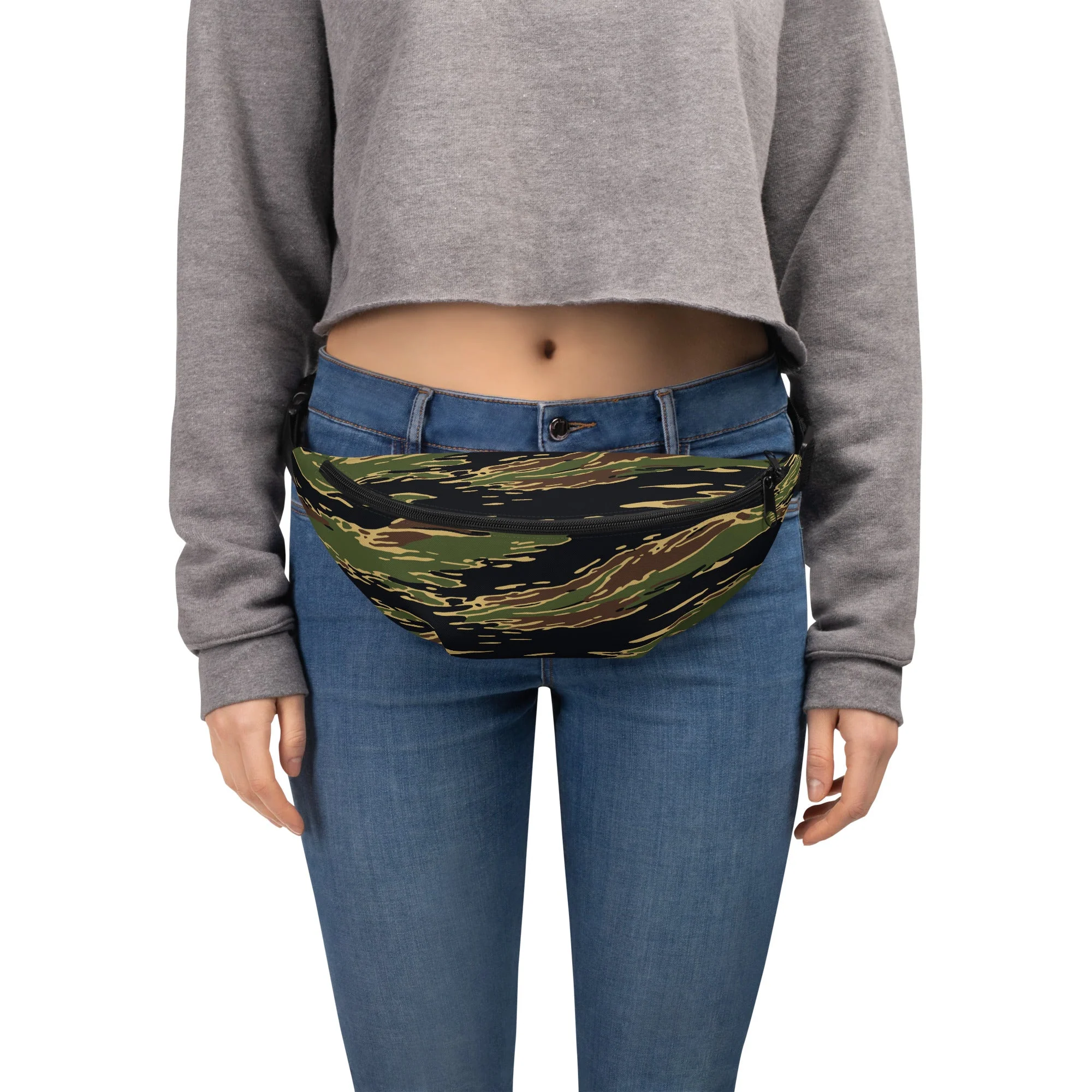 Midnight Fang Tiger Stripe CAMO Fanny Pack - Image 4
