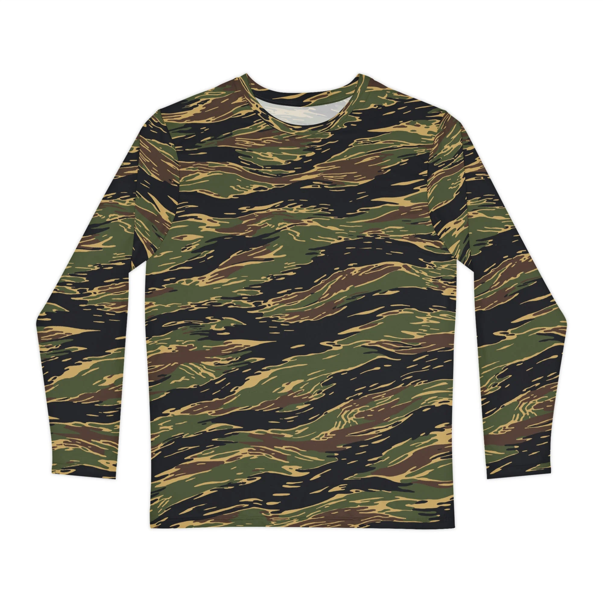 Midnight Fang Tiger Stripe CAMO Unisex Long-Sleeve Shirt