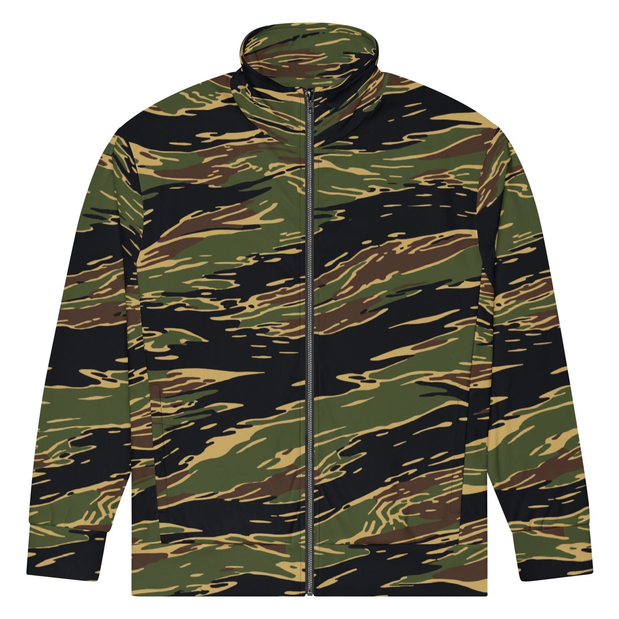 Midnight Fang Tiger Stripe CAMO Unisex Track Jacket - Image 10