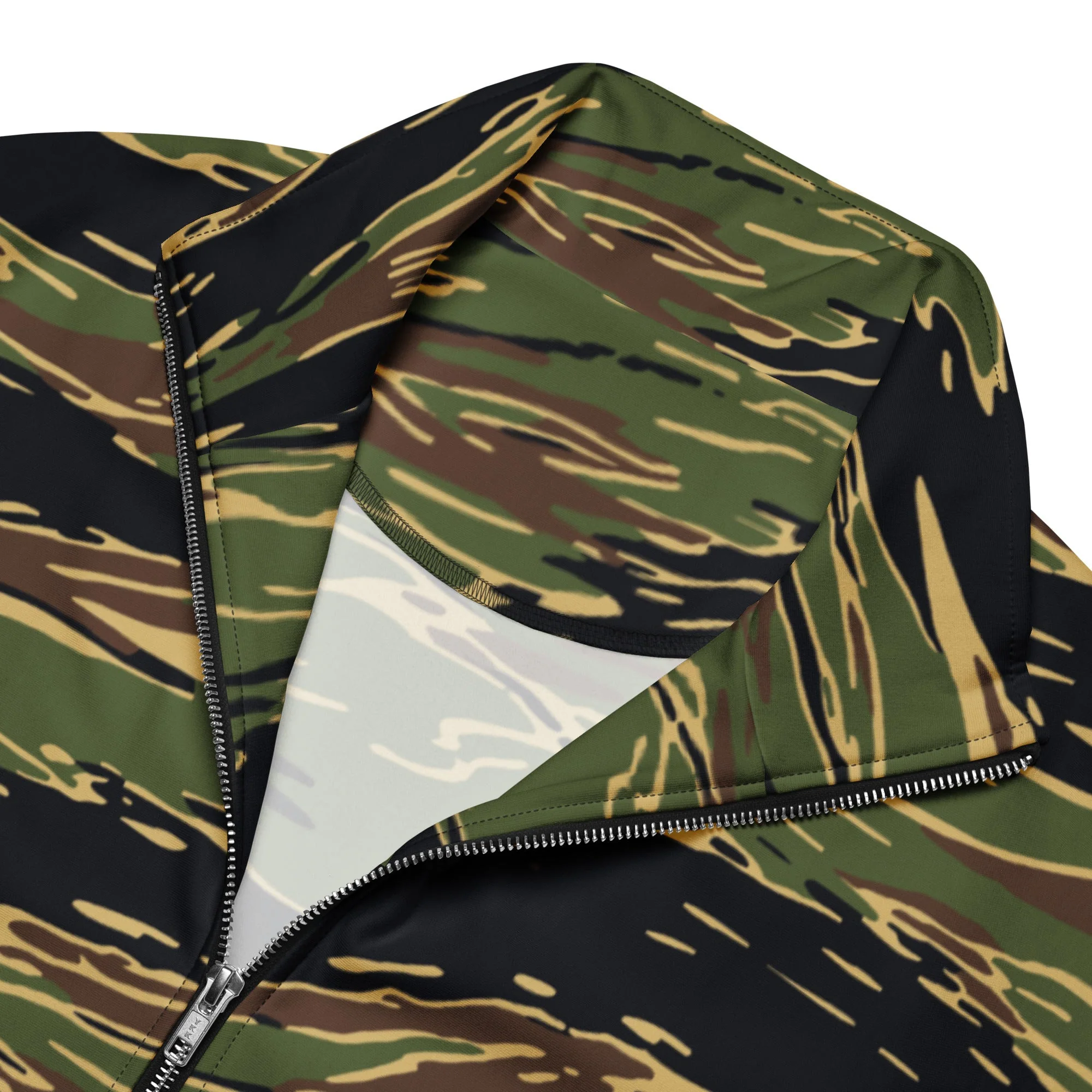 Midnight Fang Tiger Stripe CAMO Unisex Track Jacket - Image 13