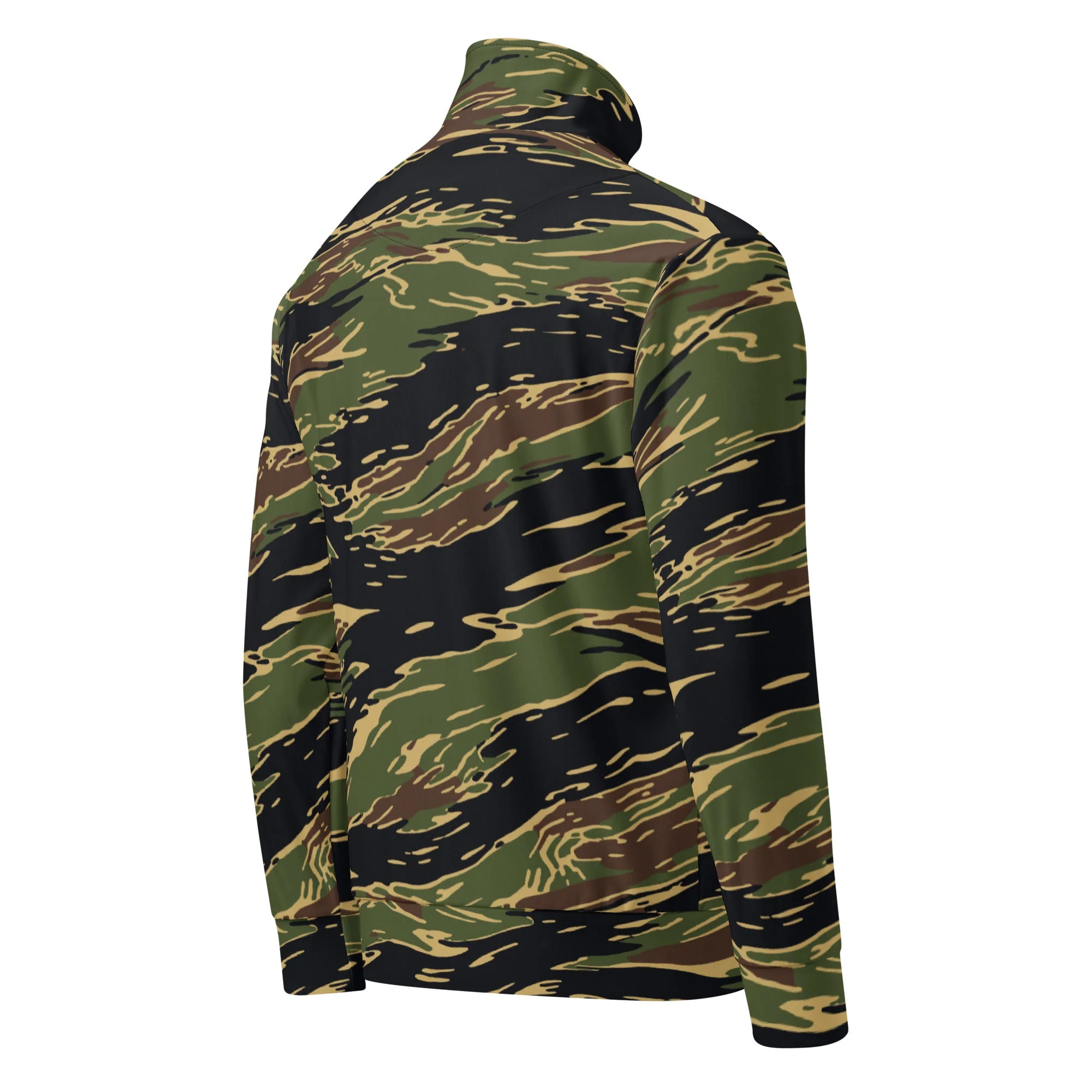 Midnight Fang Tiger Stripe CAMO Unisex Track Jacket - Image 6