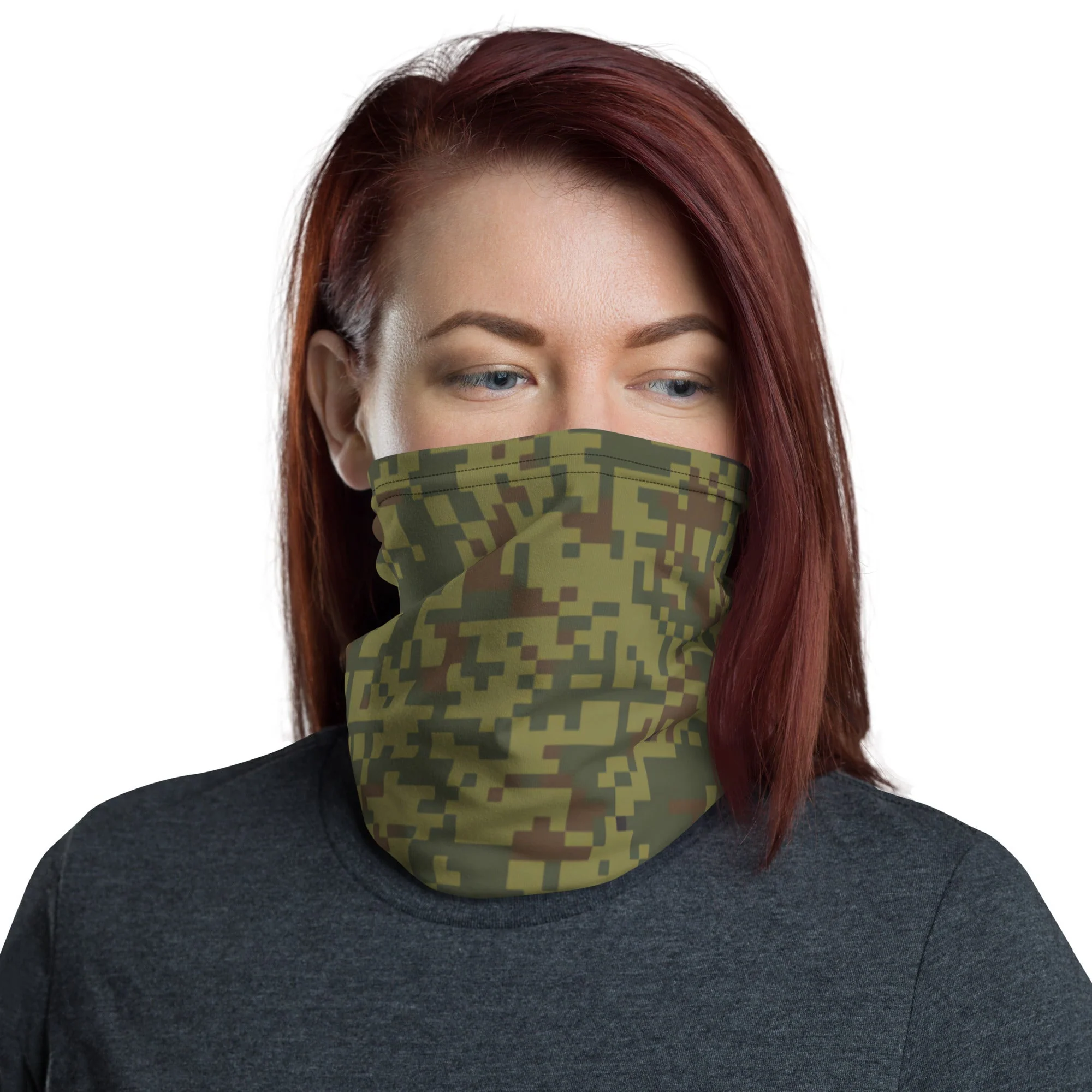 Russian Digital EMR Woodland CAMO Neck Gaiter - Image 6