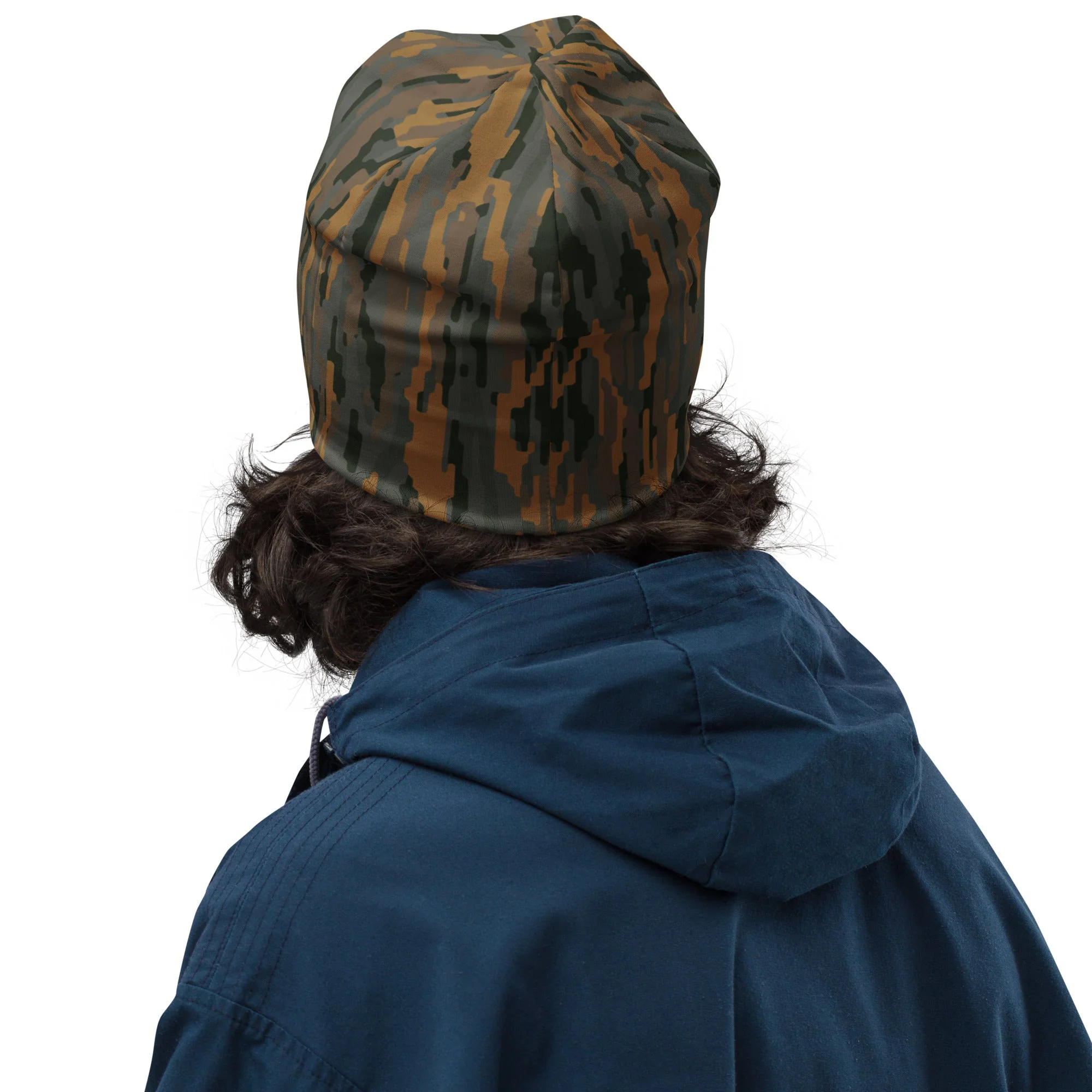 Modern Warfare Urban Vertical Rusty Bark CAMO Beanie - Image 8
