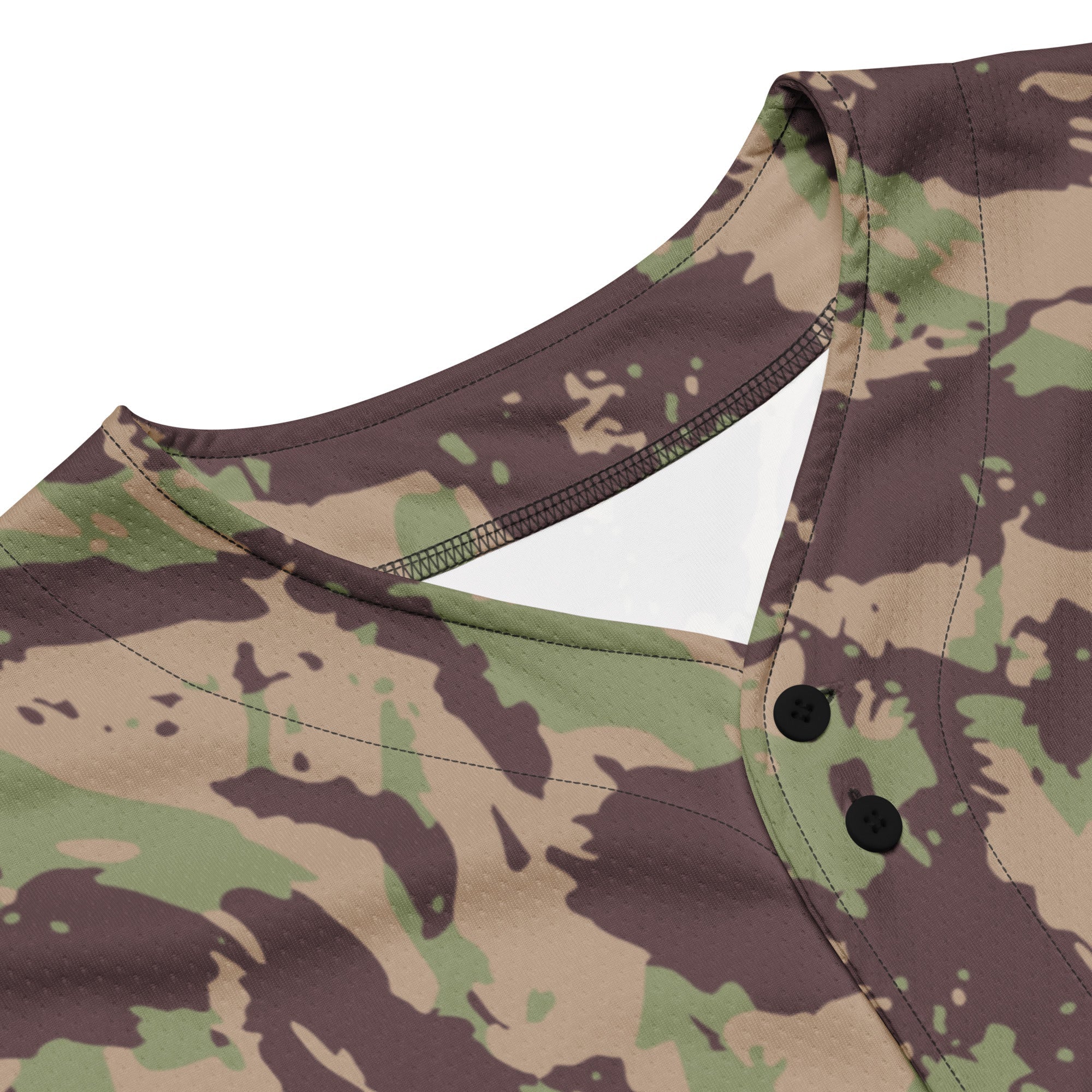 Mozambique Lizard CAMO Unisex Baseball Jersey - Image 4