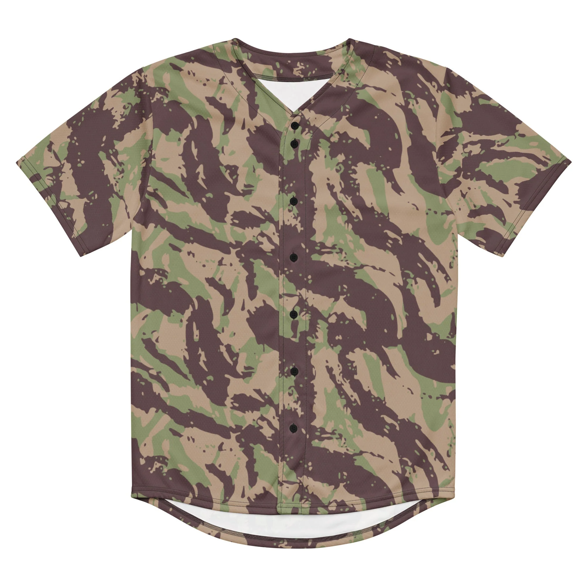 Mozambique Lizard CAMO Unisex Baseball Jersey - Image 7