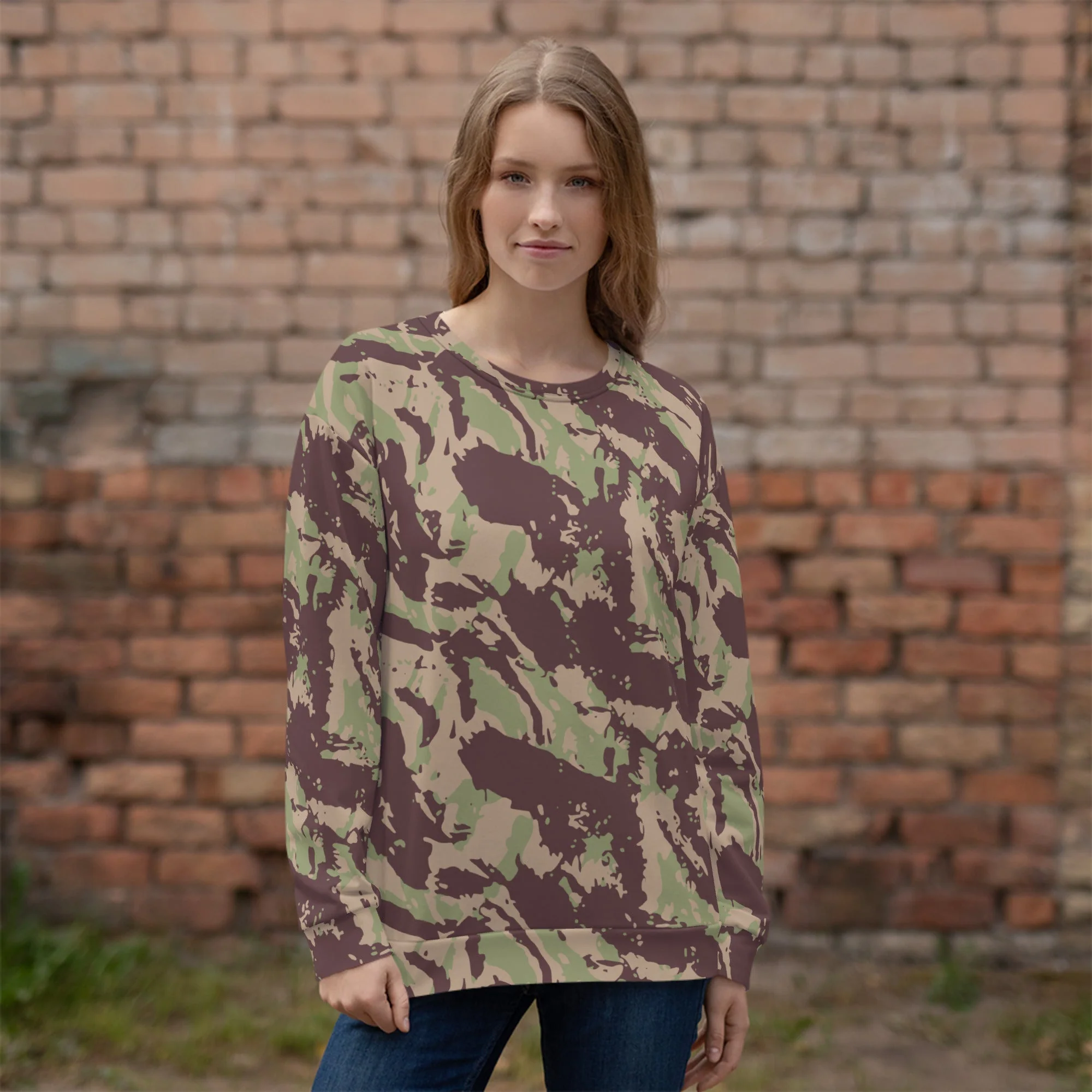 Mozambique Lizard CAMO Unisex Sweatshirt - Image 2