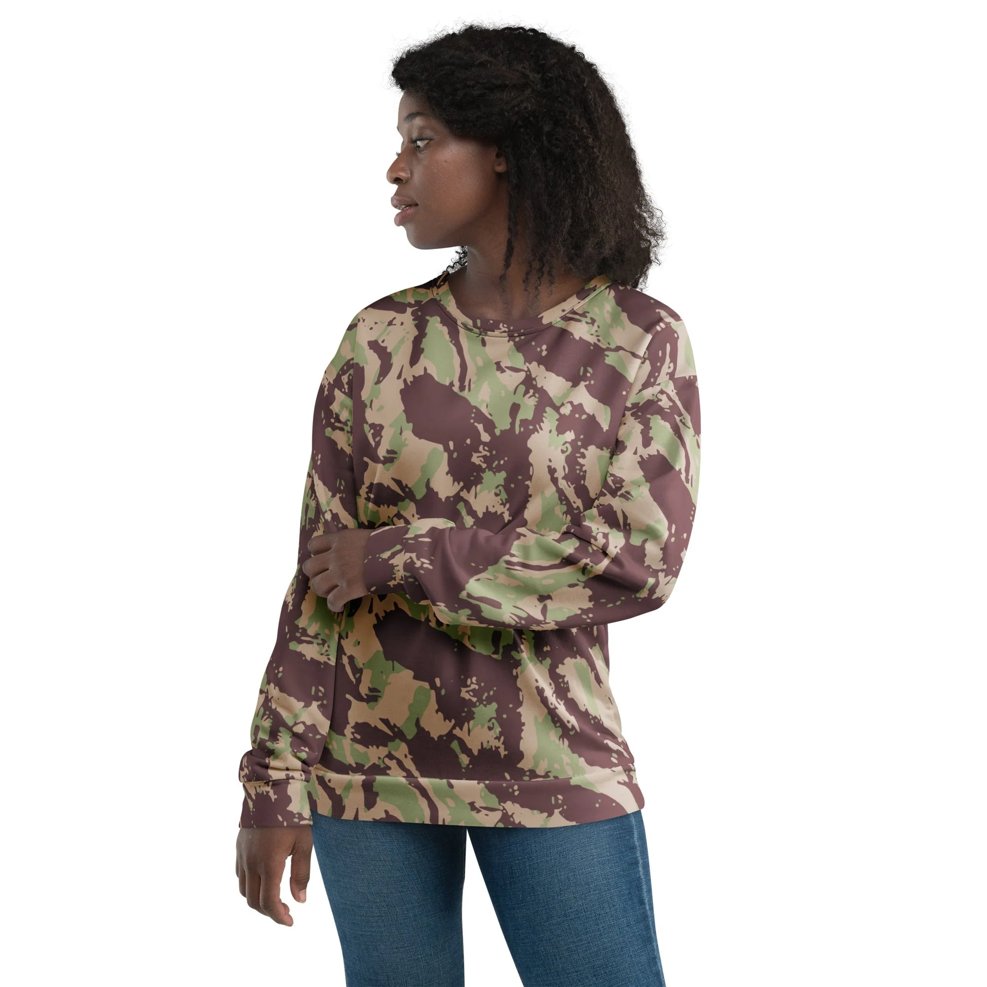 Mozambique Lizard CAMO Unisex Sweatshirt - Image 6