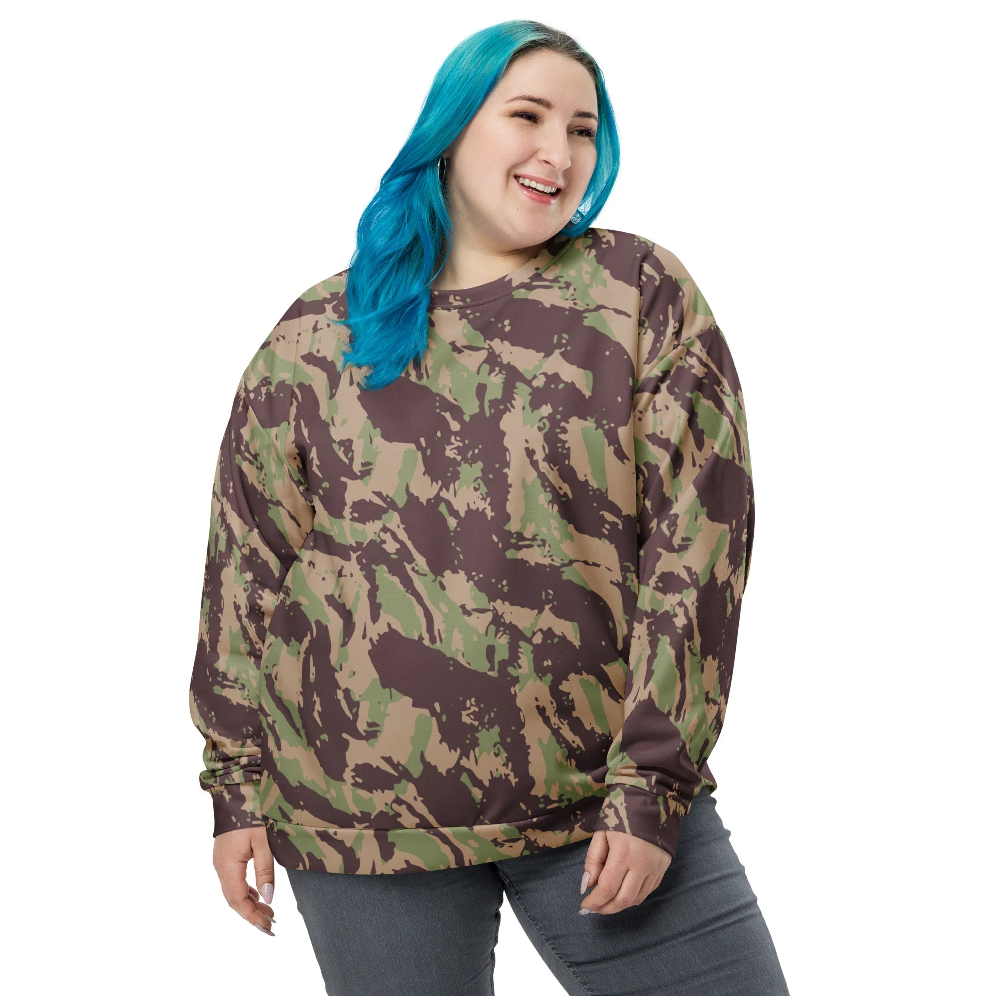 Mozambique Lizard CAMO Unisex Sweatshirt - Image 7