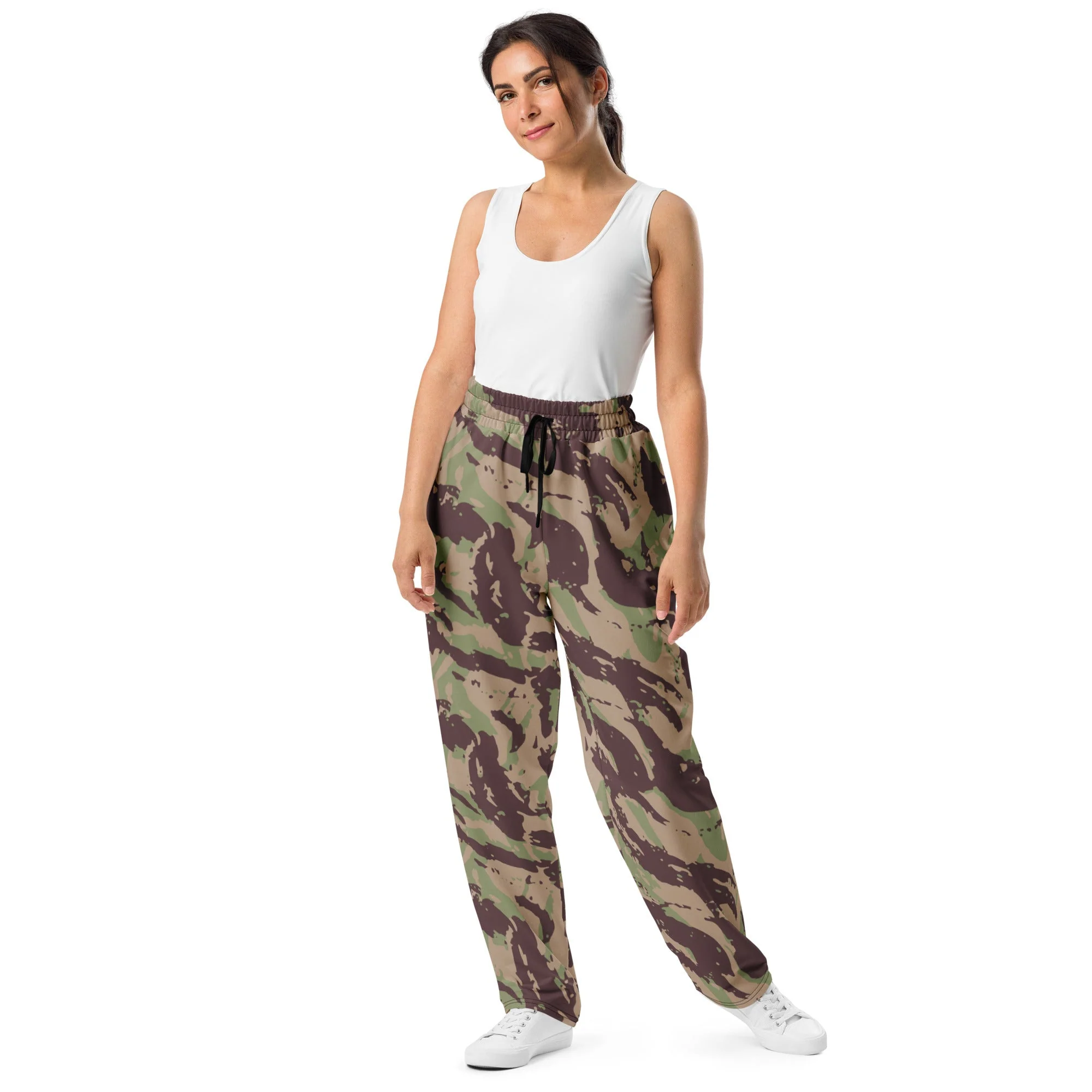 Mozambique Lizard CAMO Unisex Wide-Leg Joggers - Image 6