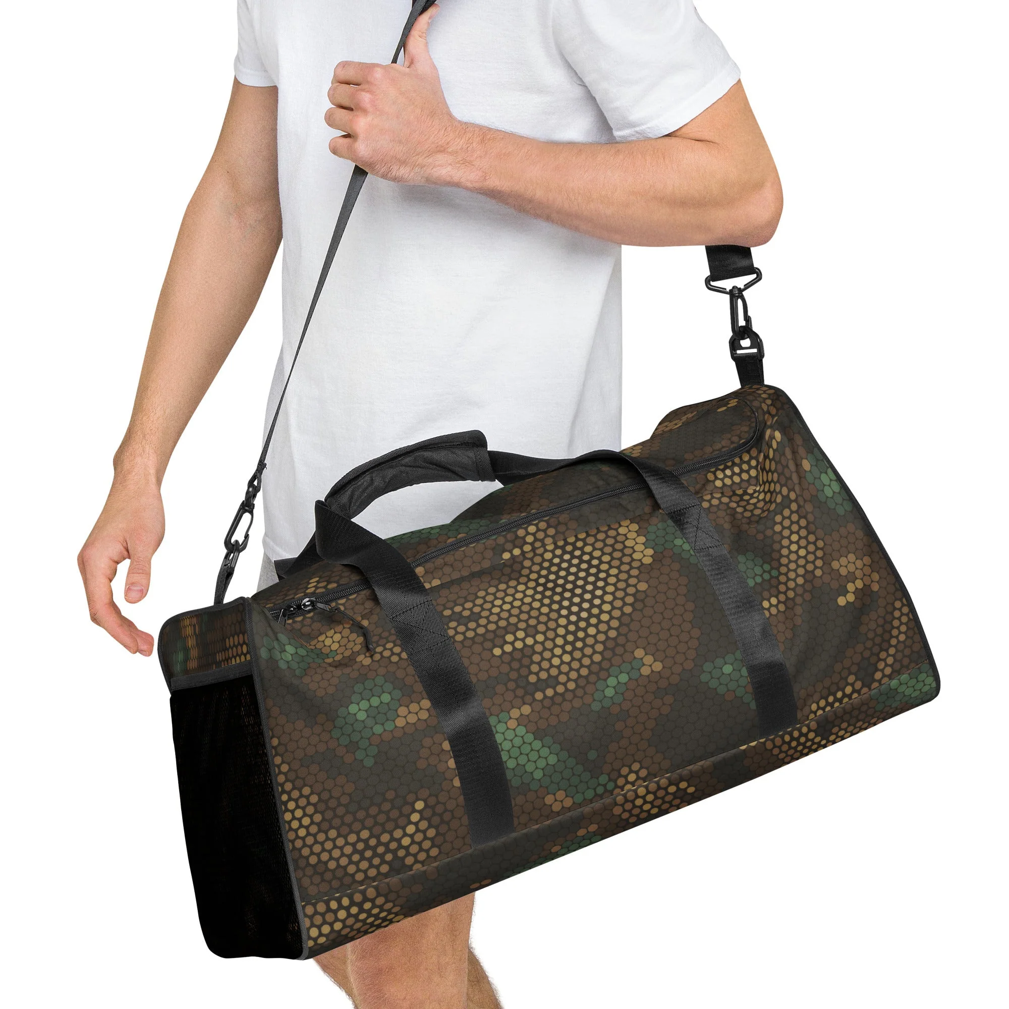 Multi-terrain Dot CAMO Duffle Bag