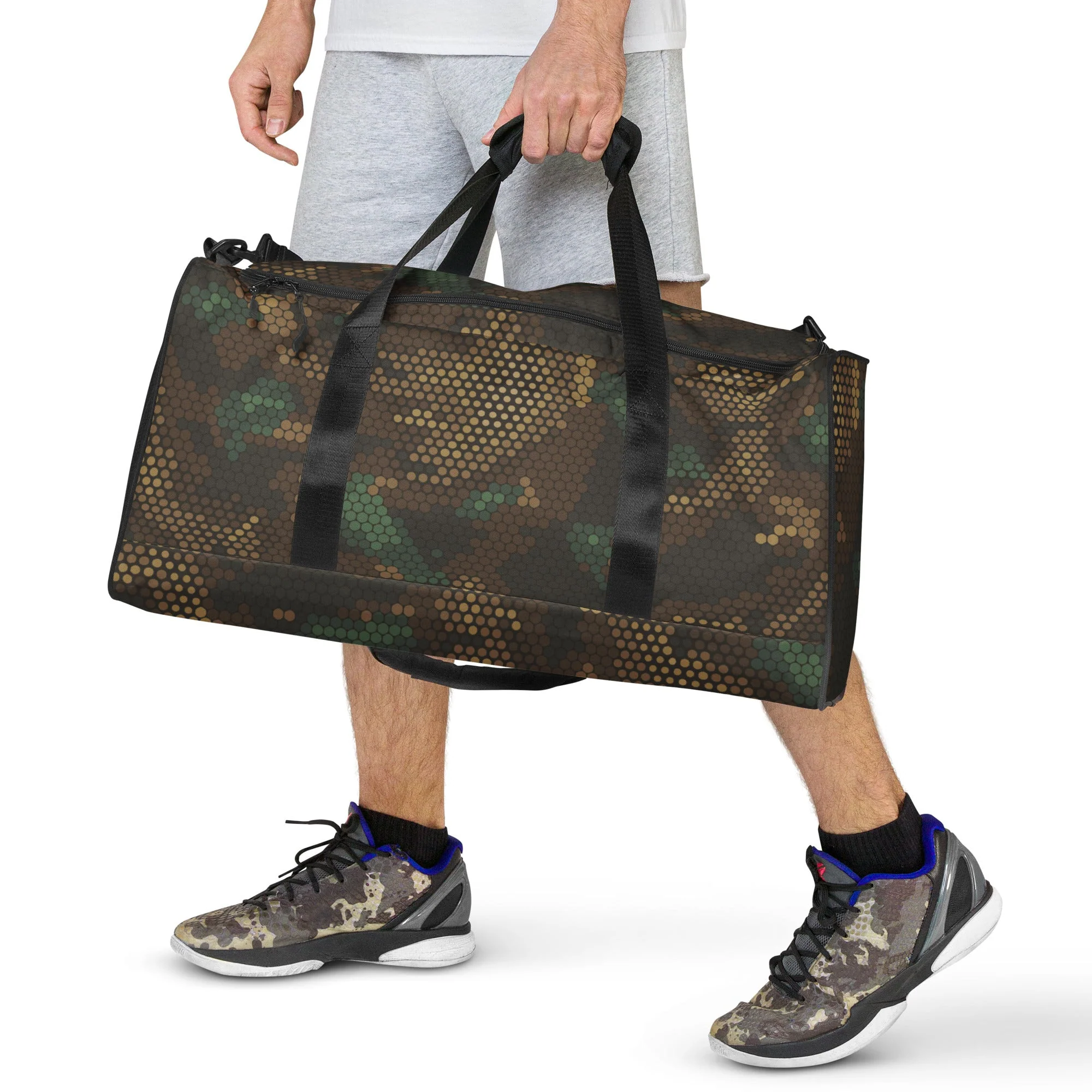 Multi-terrain Dot CAMO Duffle Bag - Image 16