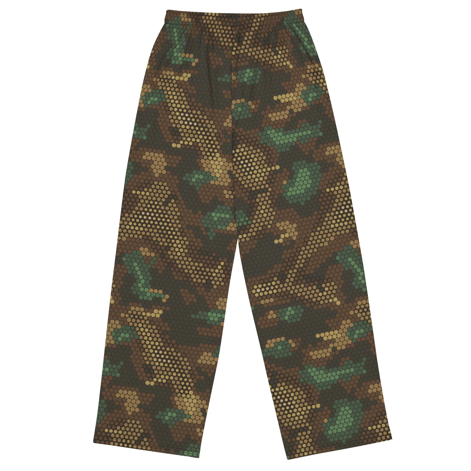 Multi-terrain Dot CAMO Unisex Wide-Leg Leisure Pants - Image 10
