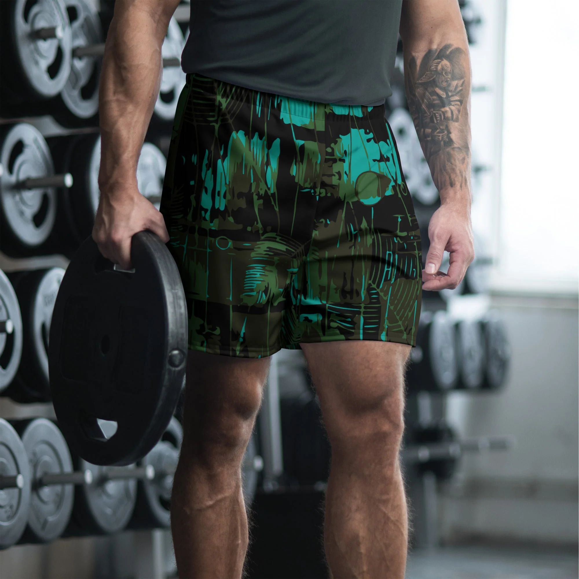 NEO Jungle CAMO Unisex Athletic Long Shorts