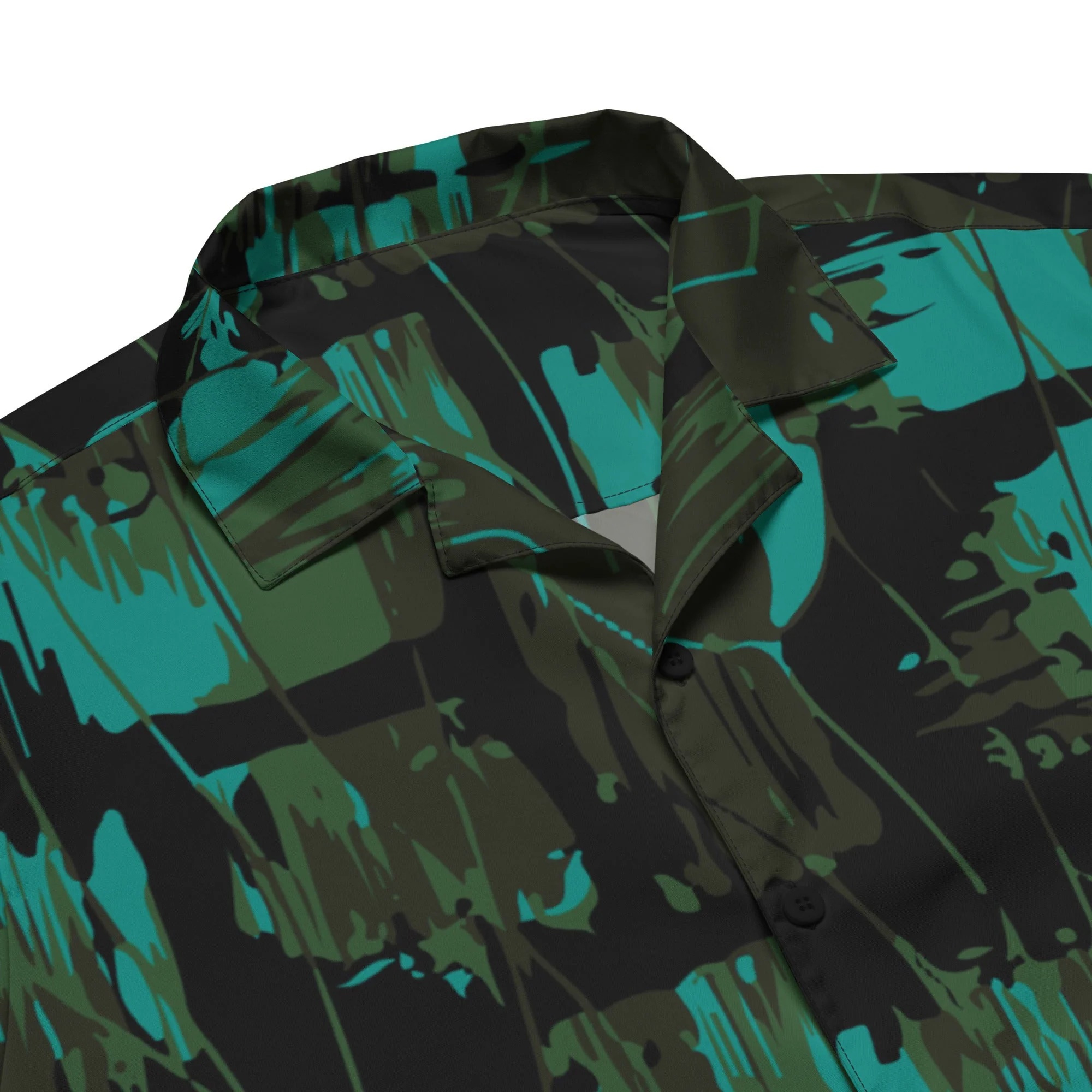 NEO Jungle CAMO Unisex Short-Sleeve Button Shirt - Image 2